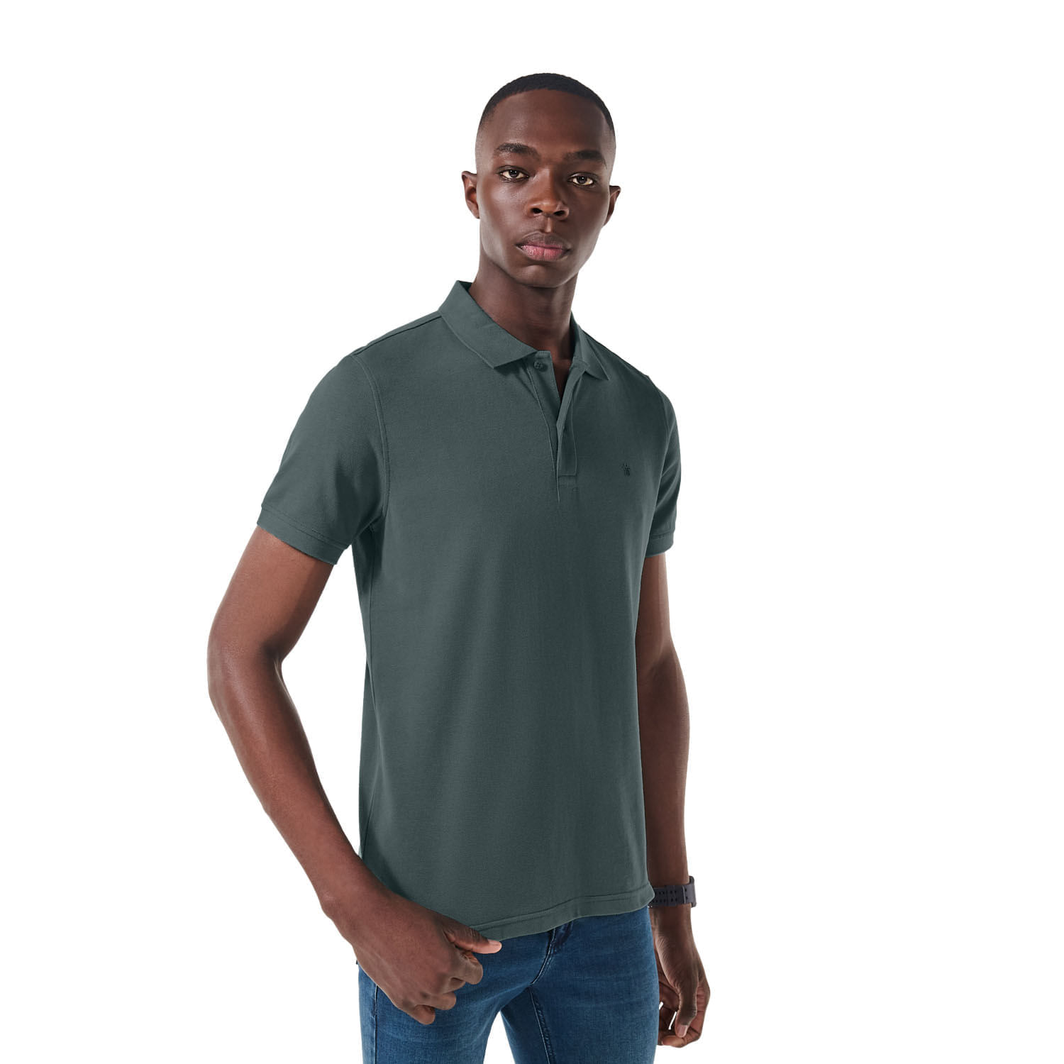 Camisa Tipo Polo Spencer Xxl Hombre Verde