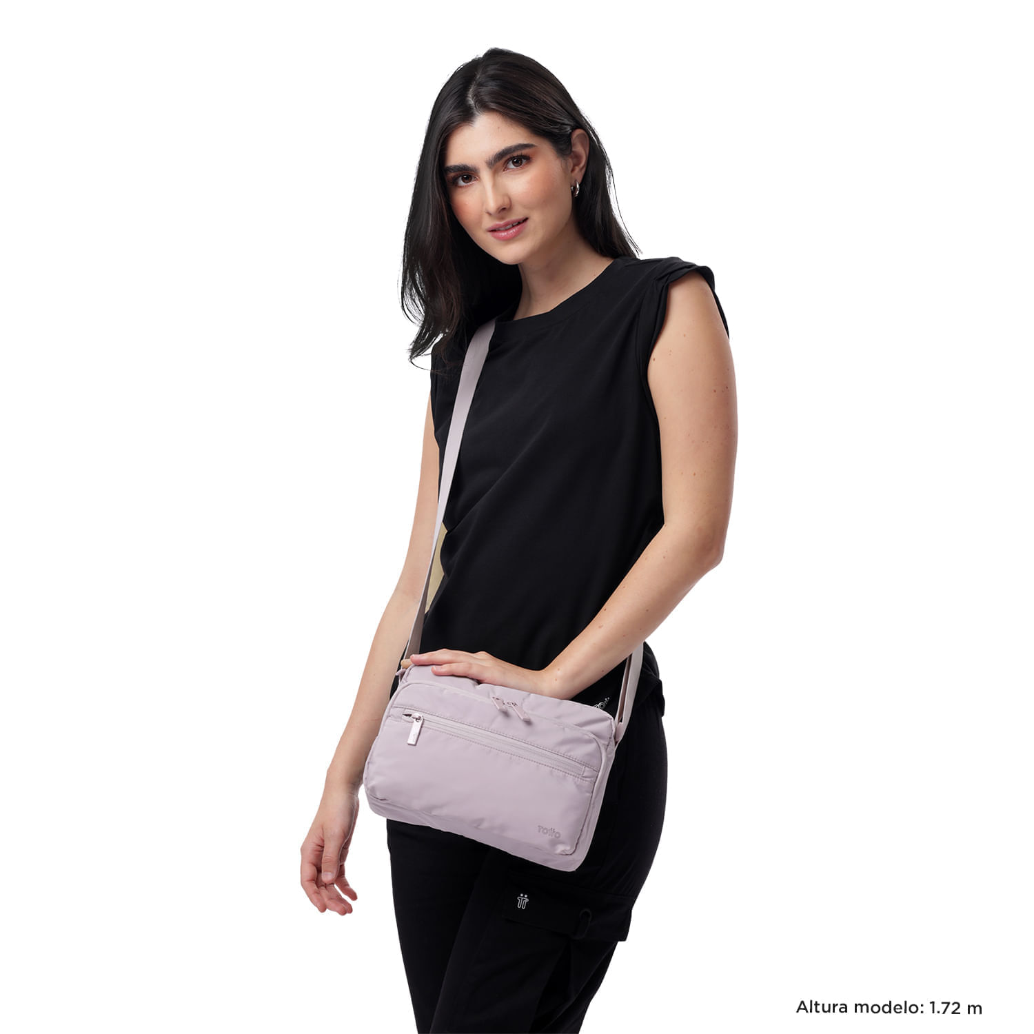 Bolso Crossbody Mujer Amsu 2.0 Rosado