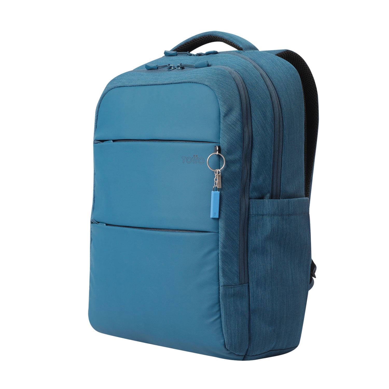 Llavero de Goma Abc color Azul
