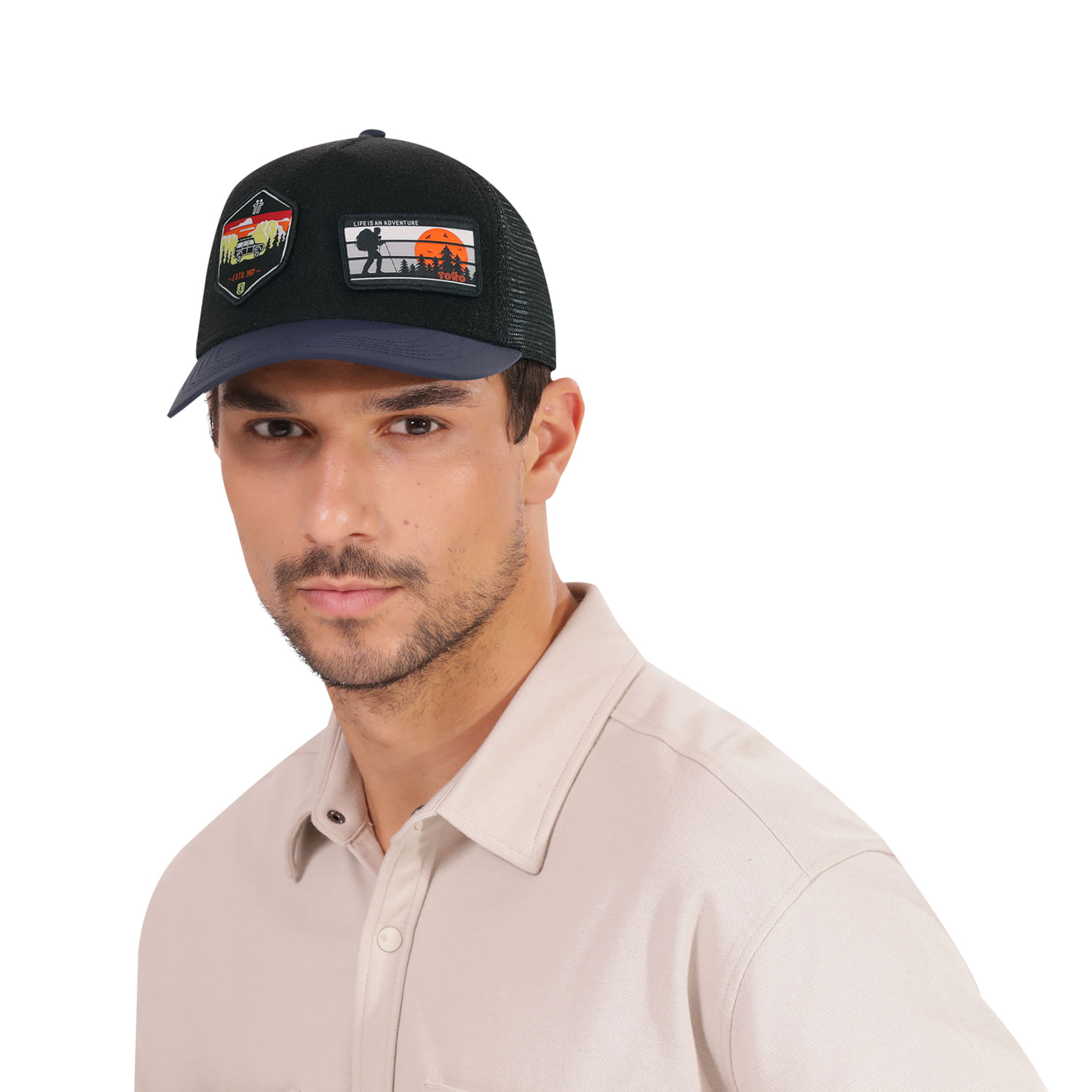 Gorra Camionera para Hombre Forest color Azul