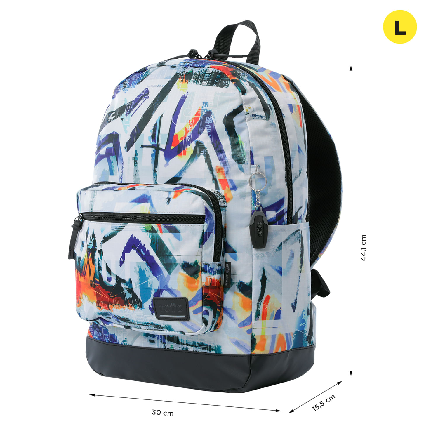 Bolso Universitario Tocax Blanco