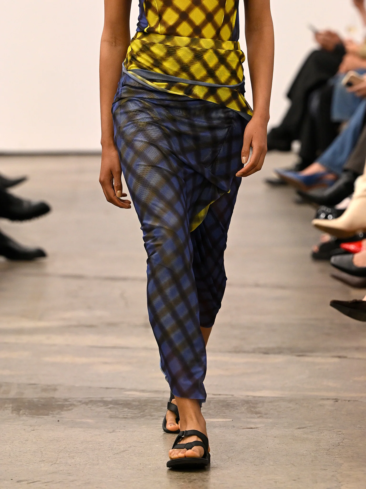Cross Gather Skirt