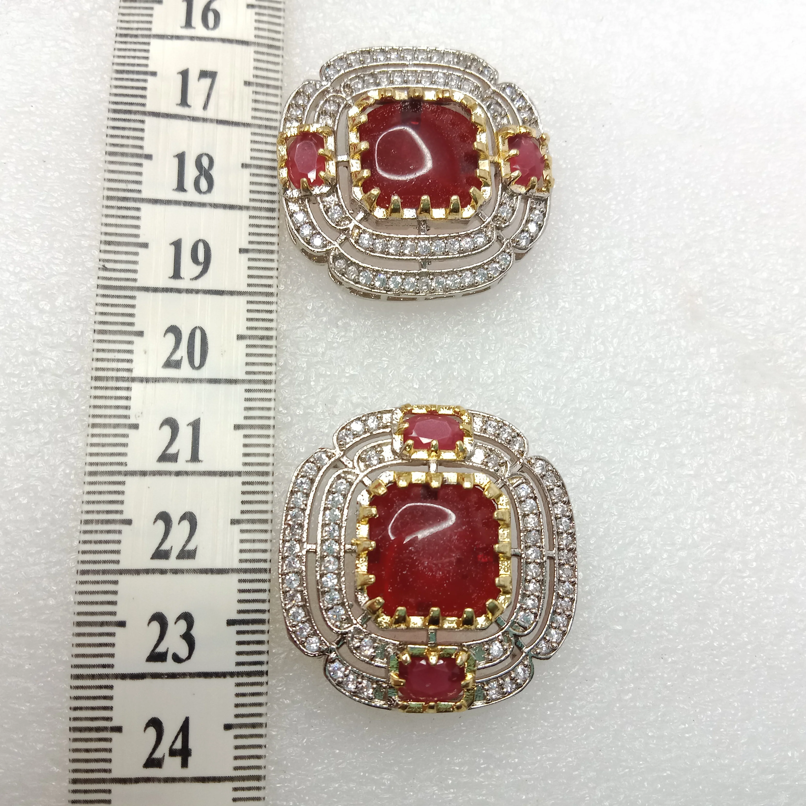 Red(2pcs) high quality AD connectors 31mm(2cm )