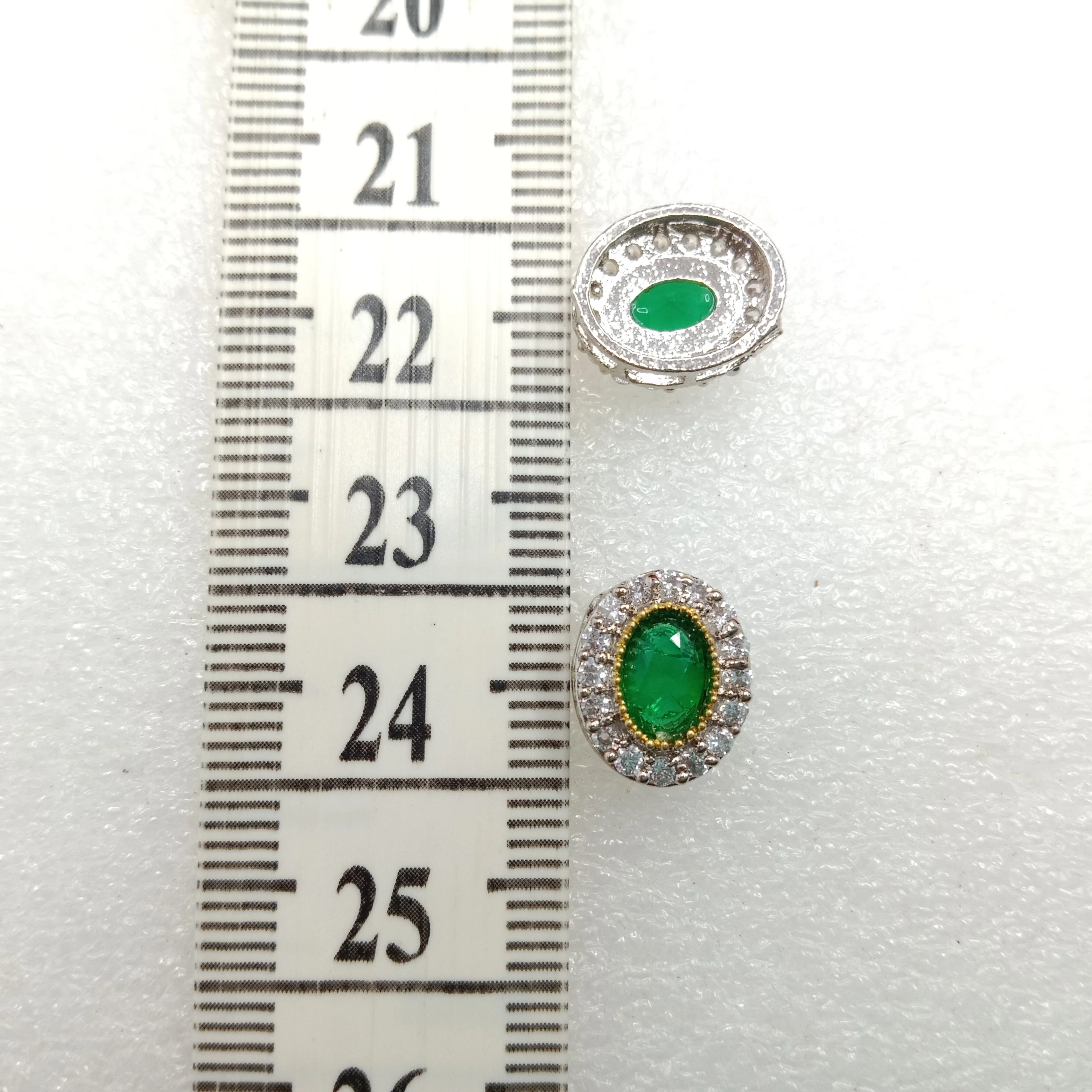 Dark green (10pcs) high quality AD connectors (14mm)(2cm)