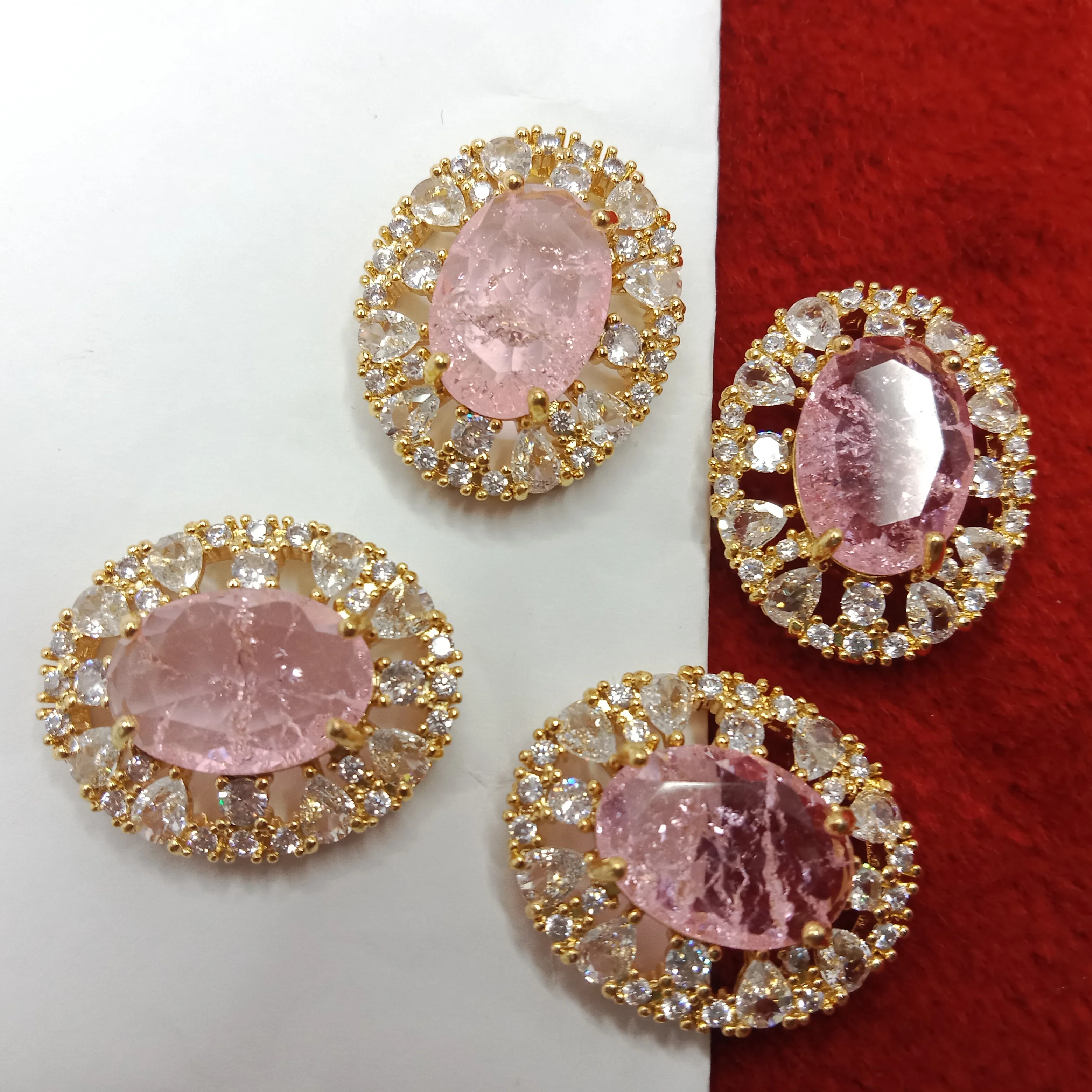 Pink (4pcs) high quality AD connectors  26mm(1 inches)