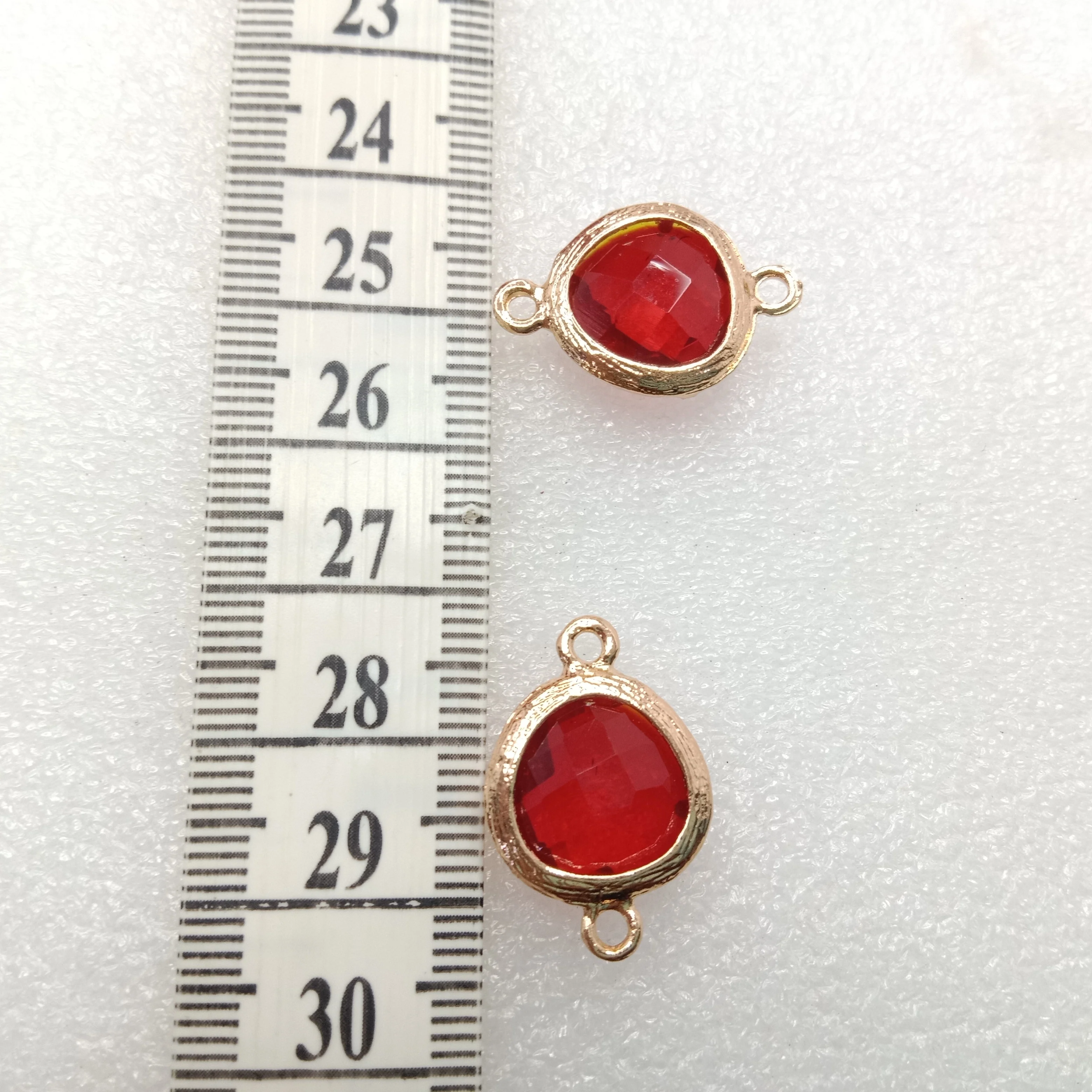 Red (10pcs) high quality fancy jewellery connectors 18mm(2cm )