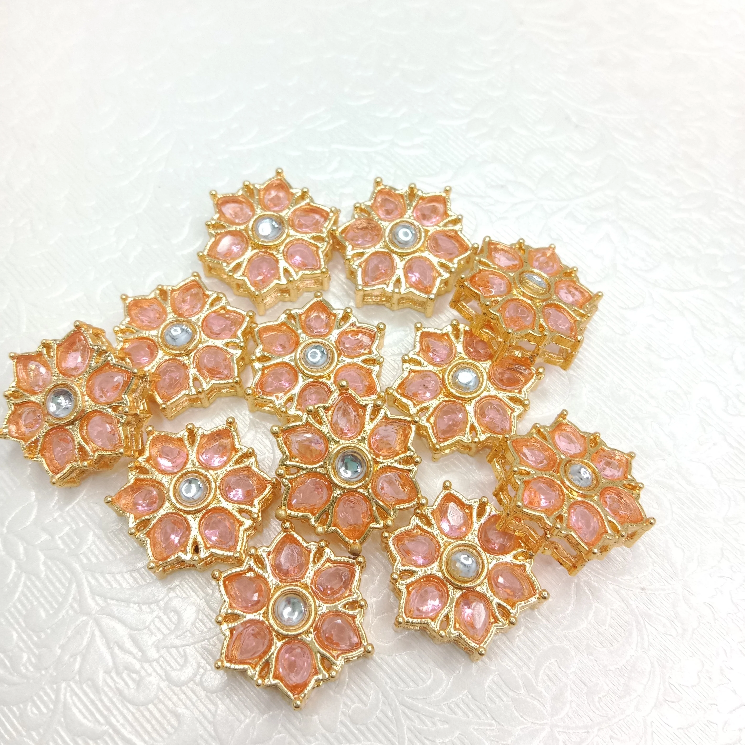 Rakhi kundan connectors (20 pcs)