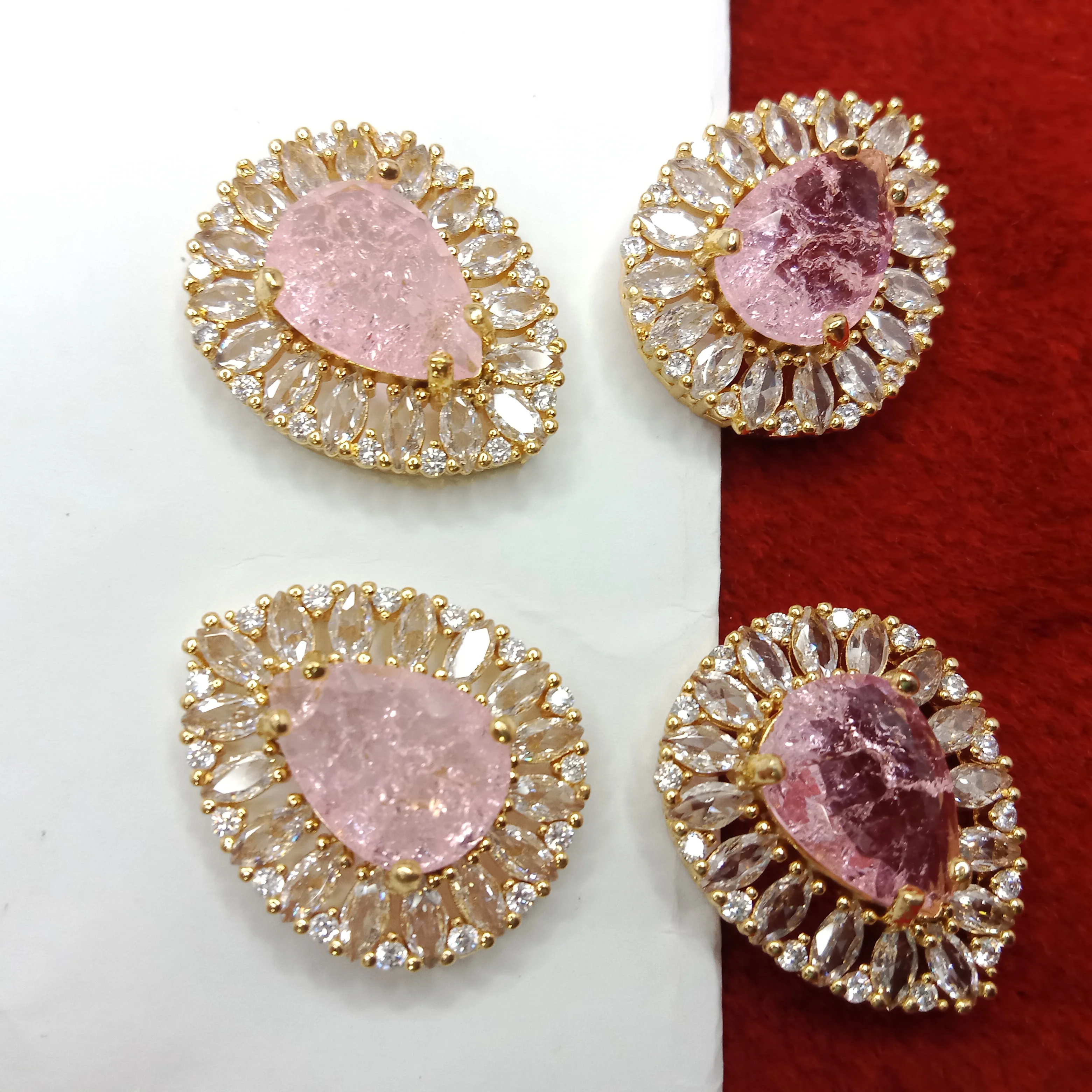 High quality pink colour AD connectors 26mm (1 inches) (2pcs)