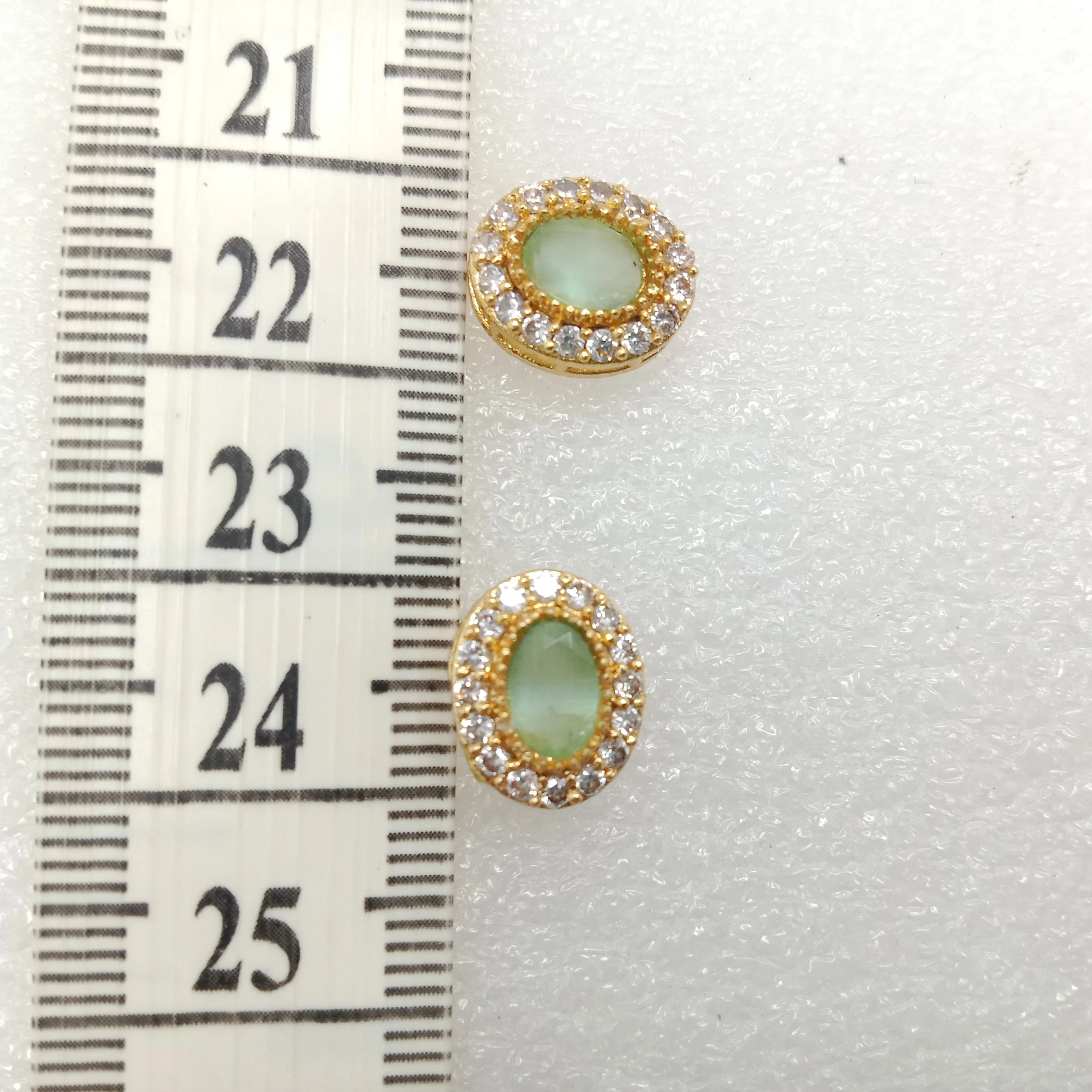 Sea green (10pcs) high quality AD connectors 12mm(2cm )