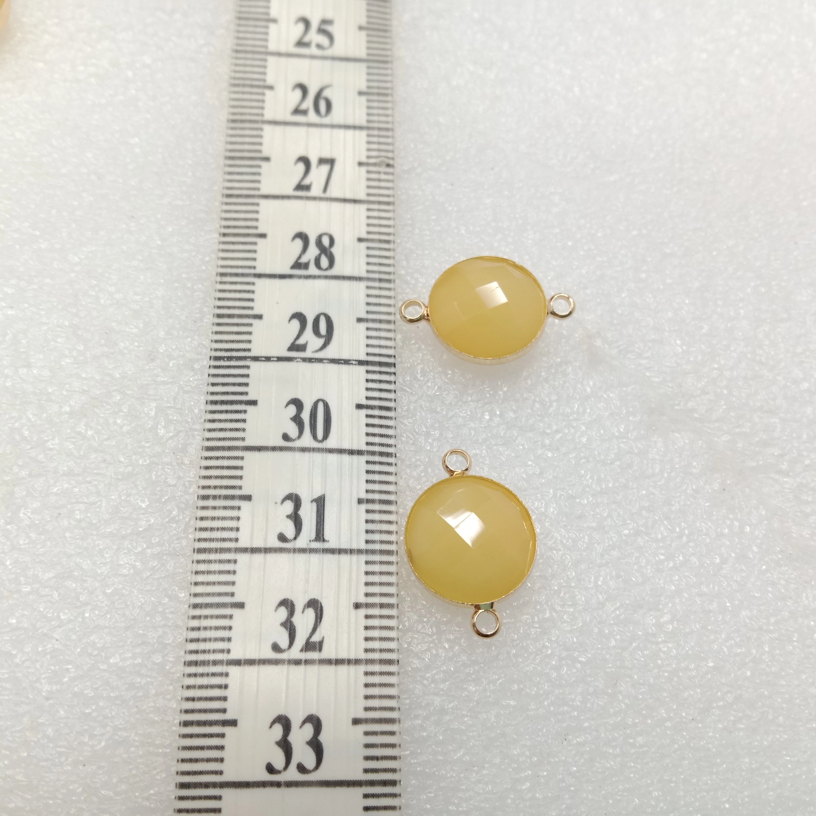 Yellow (10pcs) high quality fancy jewellery connectors 18mm(2cm )