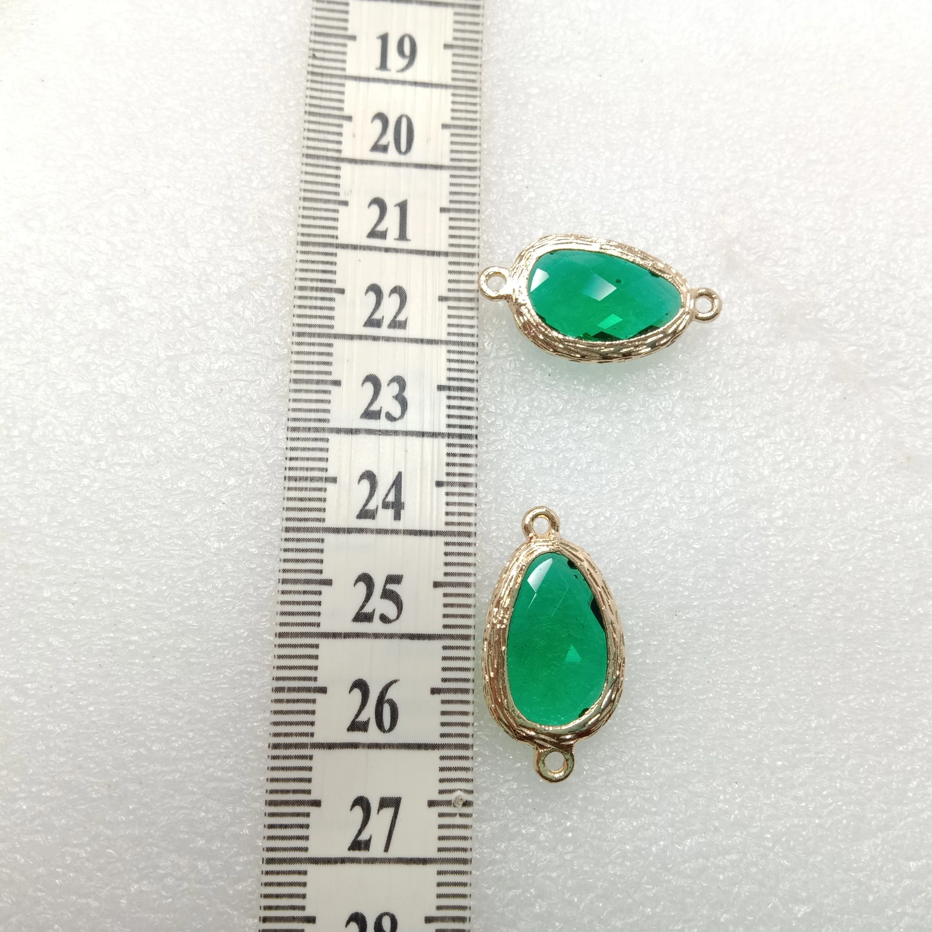 Green (10pcs) high quality fancy jewellery connectors 26 mm(2cm )