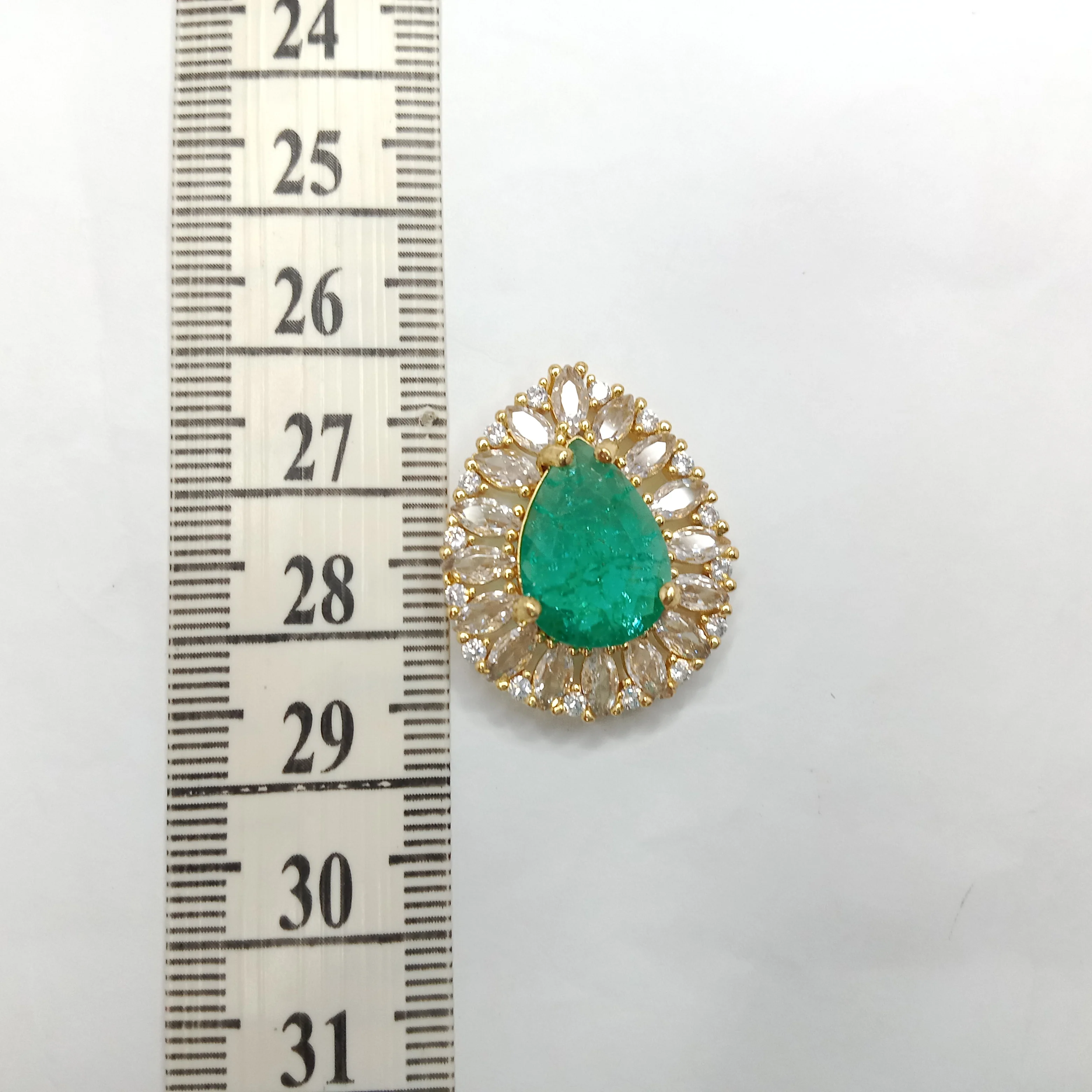 High quality sea green colour AD connectors 26mm (1 inches) (2pcs)