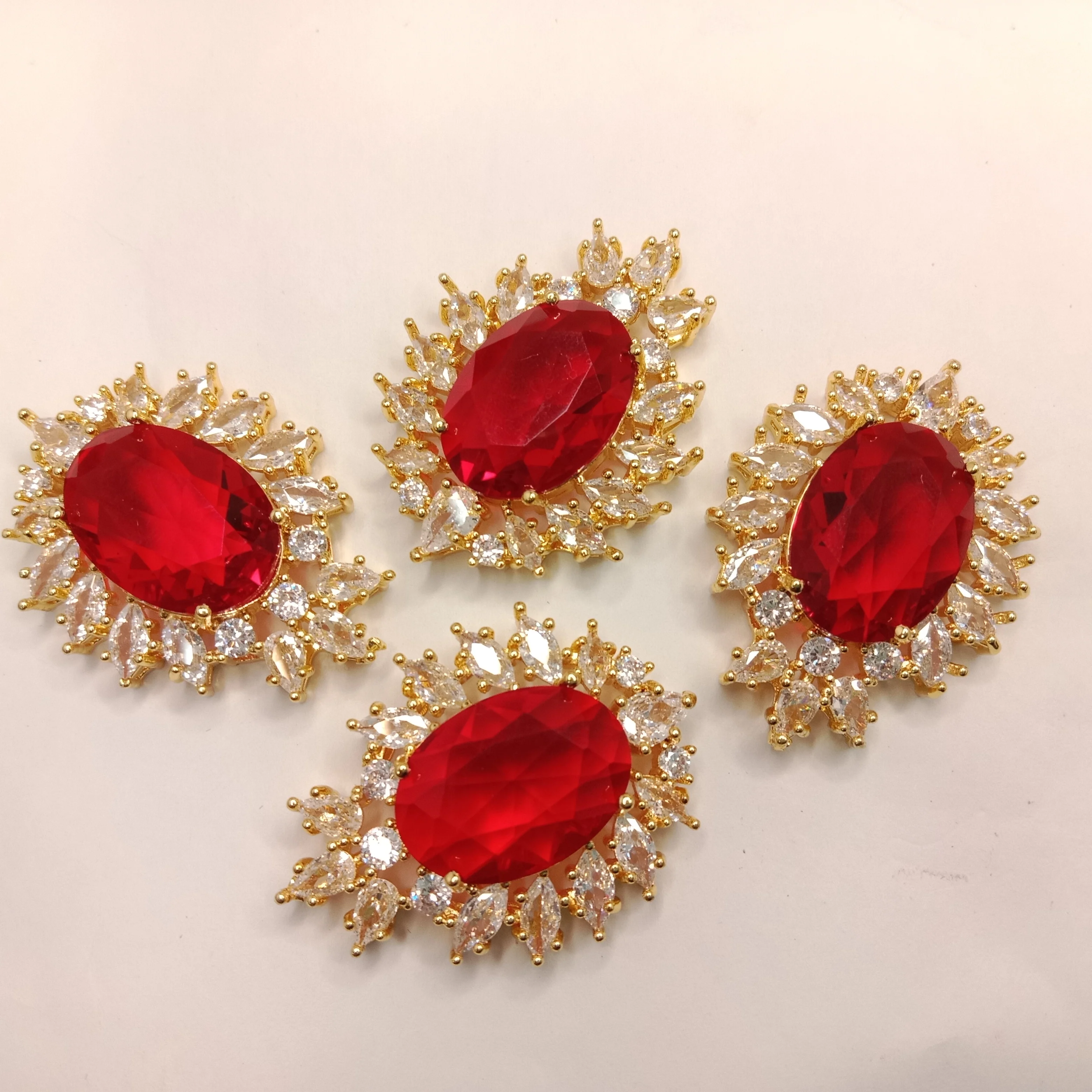 High quality red colour AD connectors 35mm(2pcs)