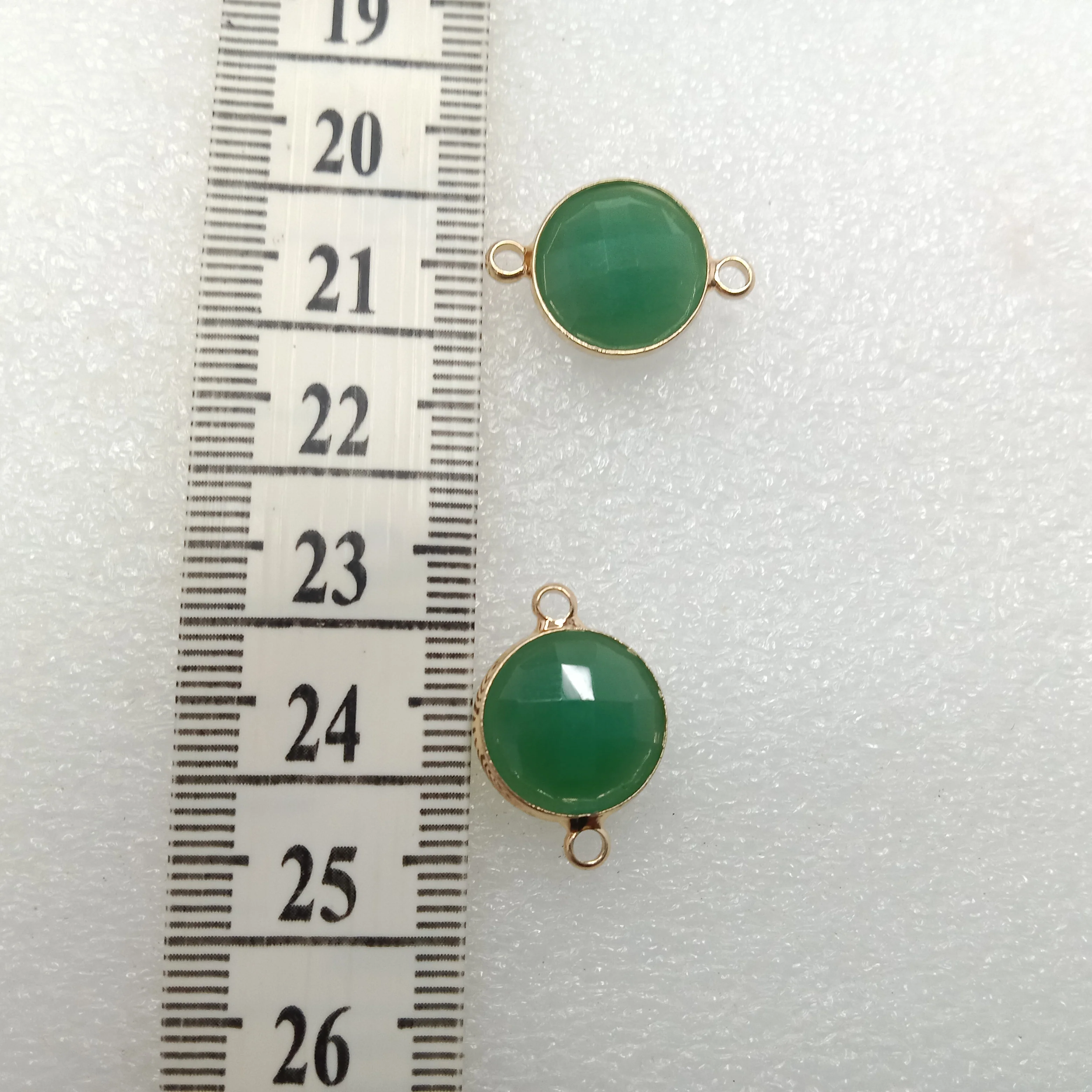 Dark green(10pcs) high quality fancy jewellery connectors 18mm(2cm )
