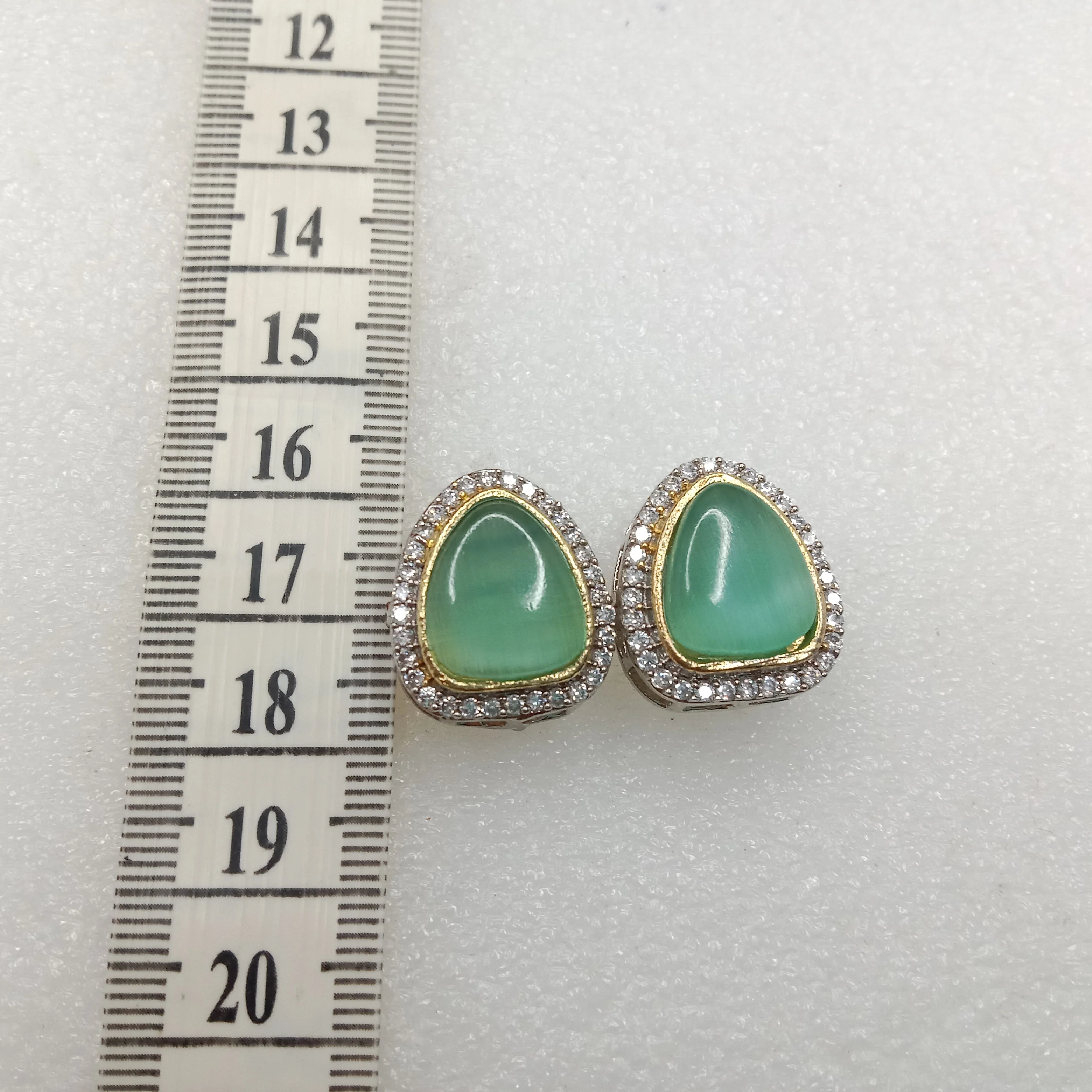 High quality(1 pair) erasing mint colour 22mm (2cm)