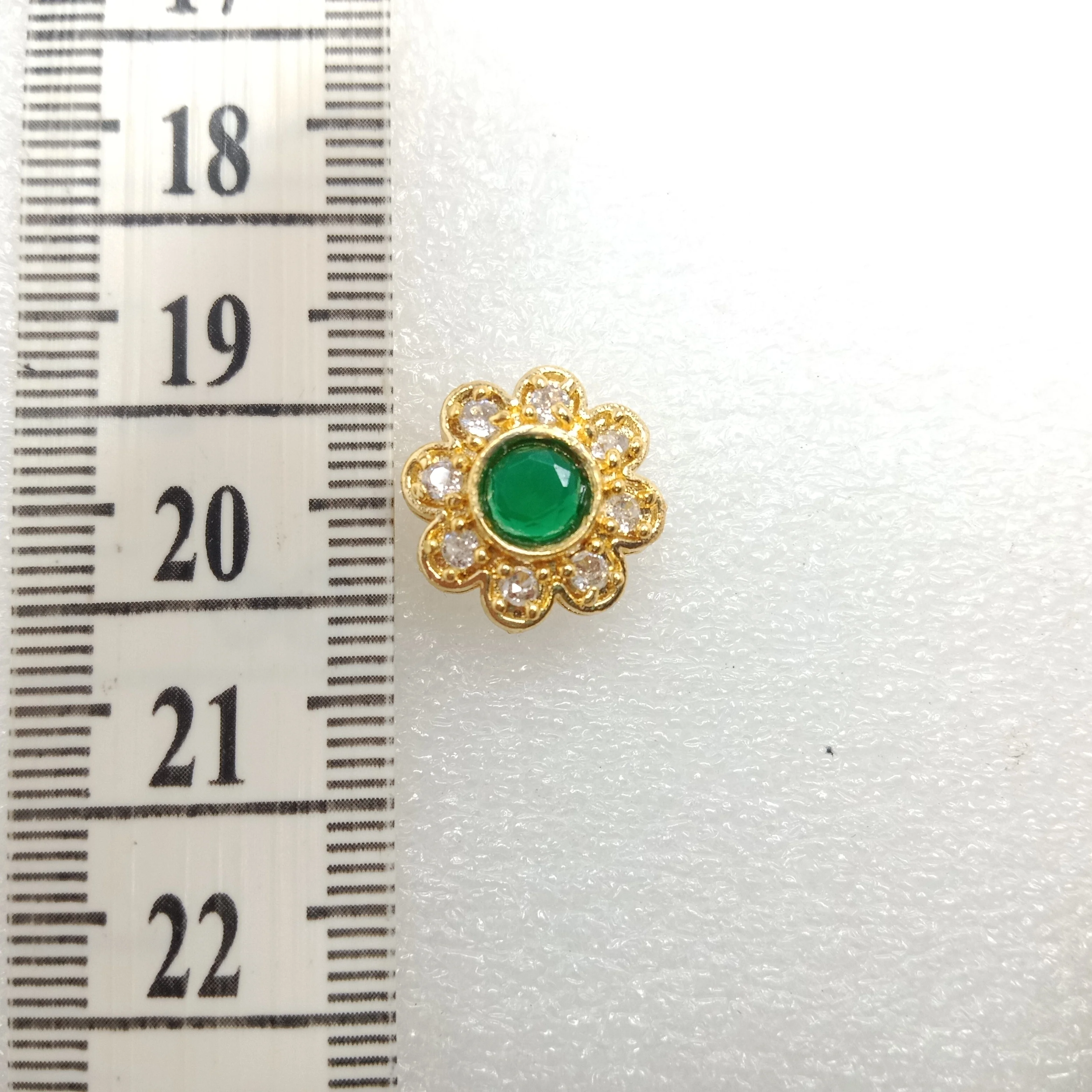 Dark green (10pcs) high quality AD connectors 15mm(2cm )