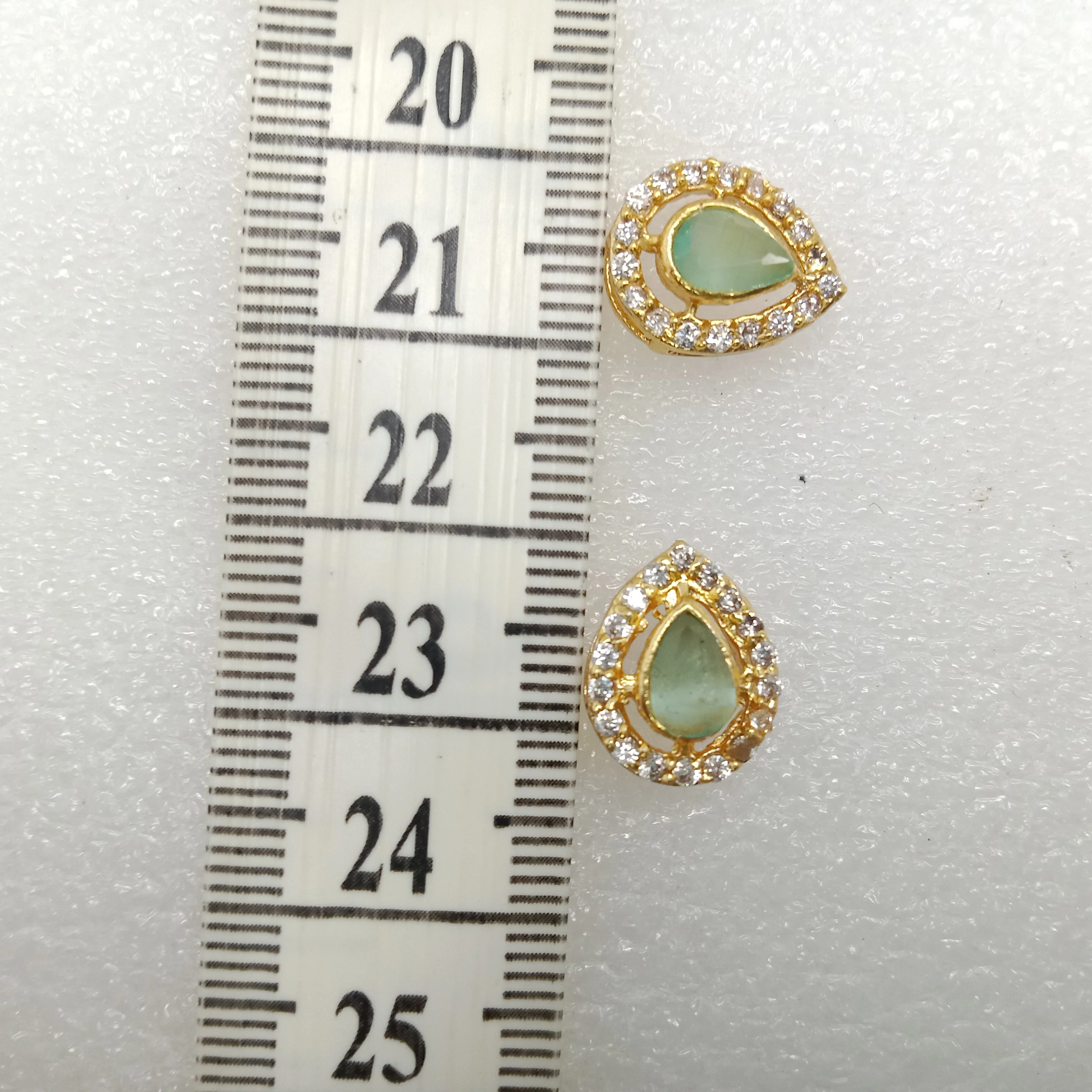 Sea green (10pcs) high quality AD connectors 13mm(2cm )