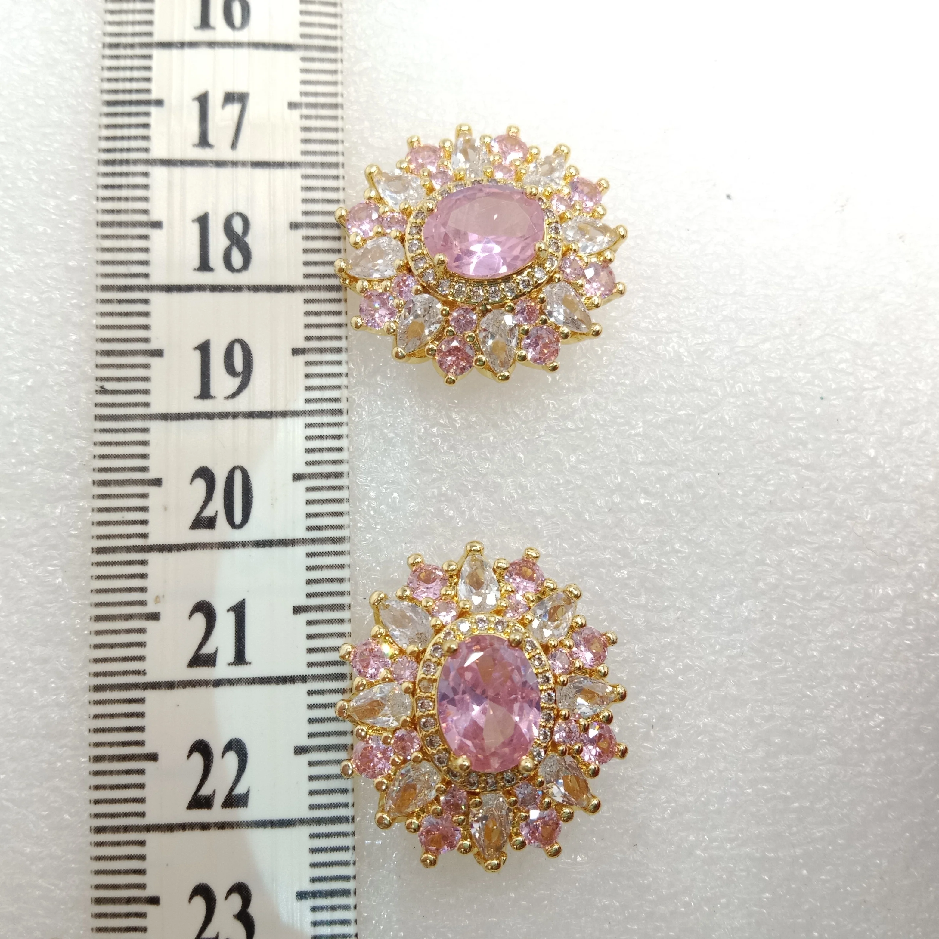 Light pink (2pcs) high quality AD connectors 23mm(1 inches)