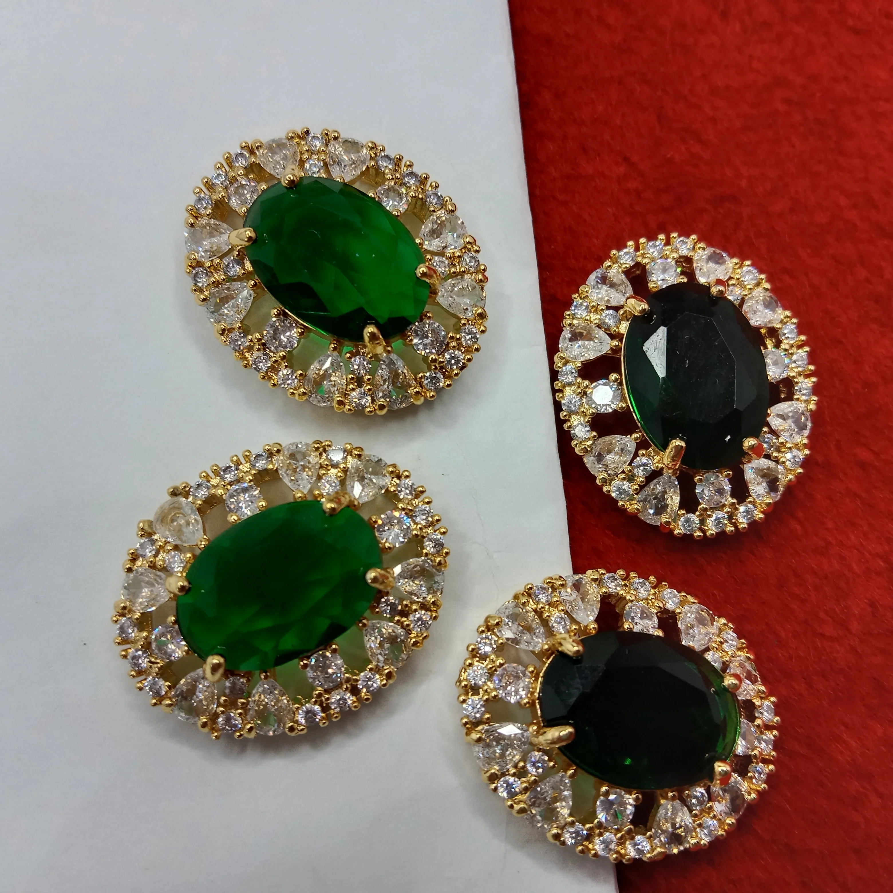 Dark green (4pcs) high quality AD connectors  26mm(1 inches)