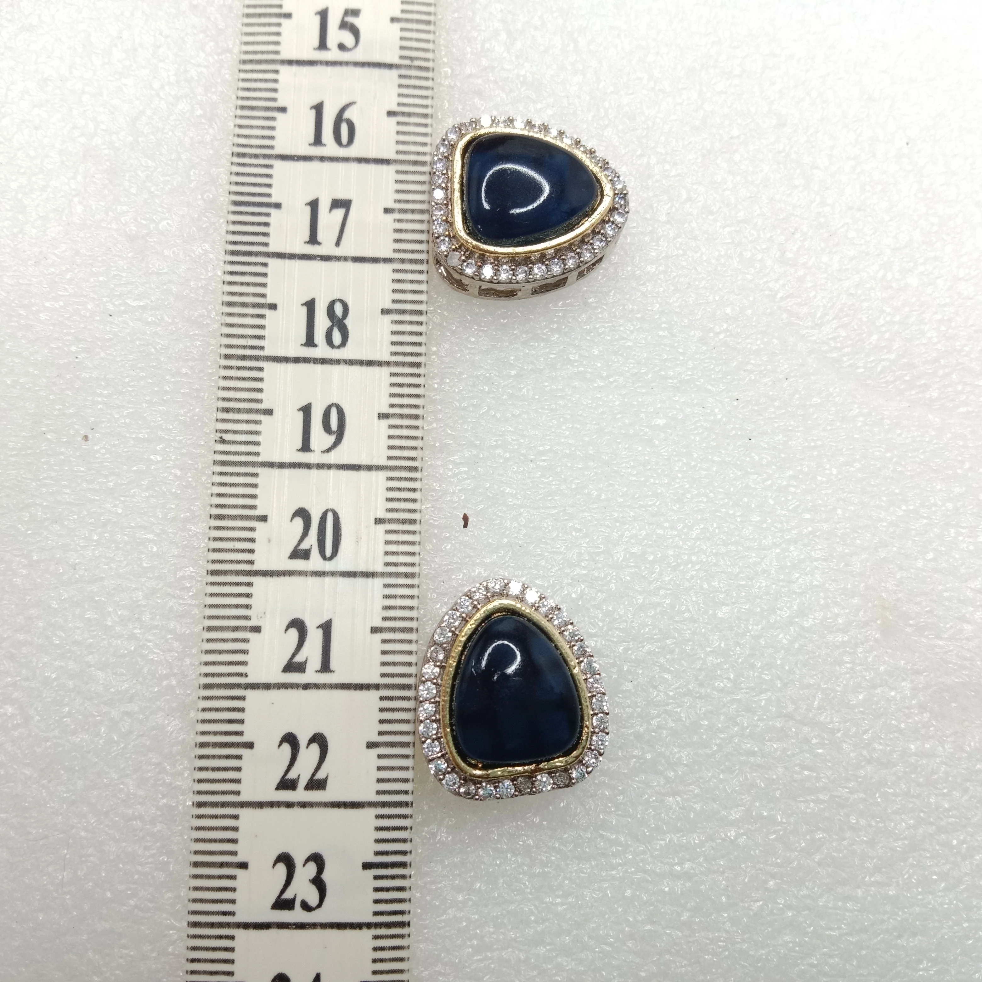 Dark blue (6pcs) high quality AD connectors 19 mm(2cm )