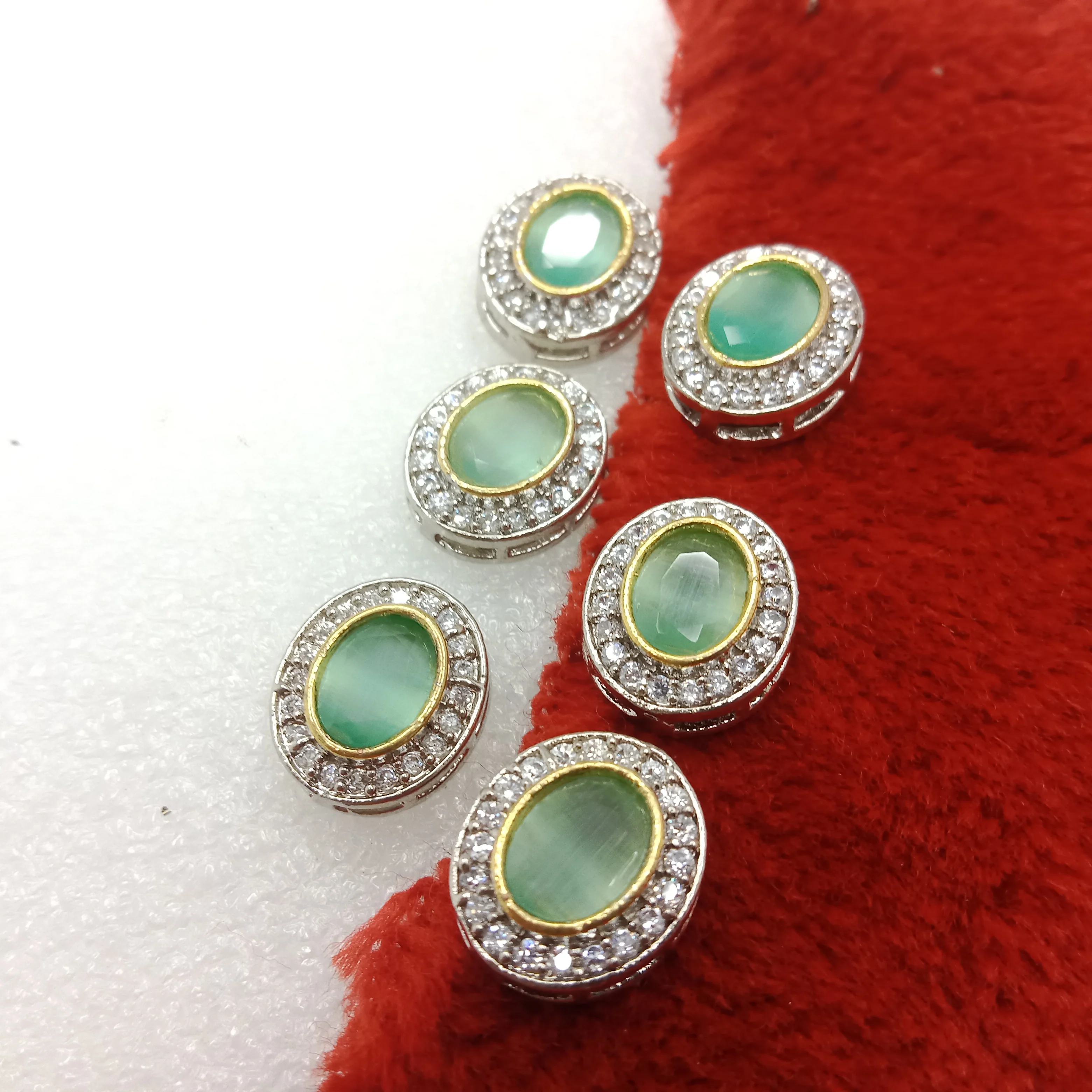 Light green (10pcs) high quality AD connectors 15mm(2cm )