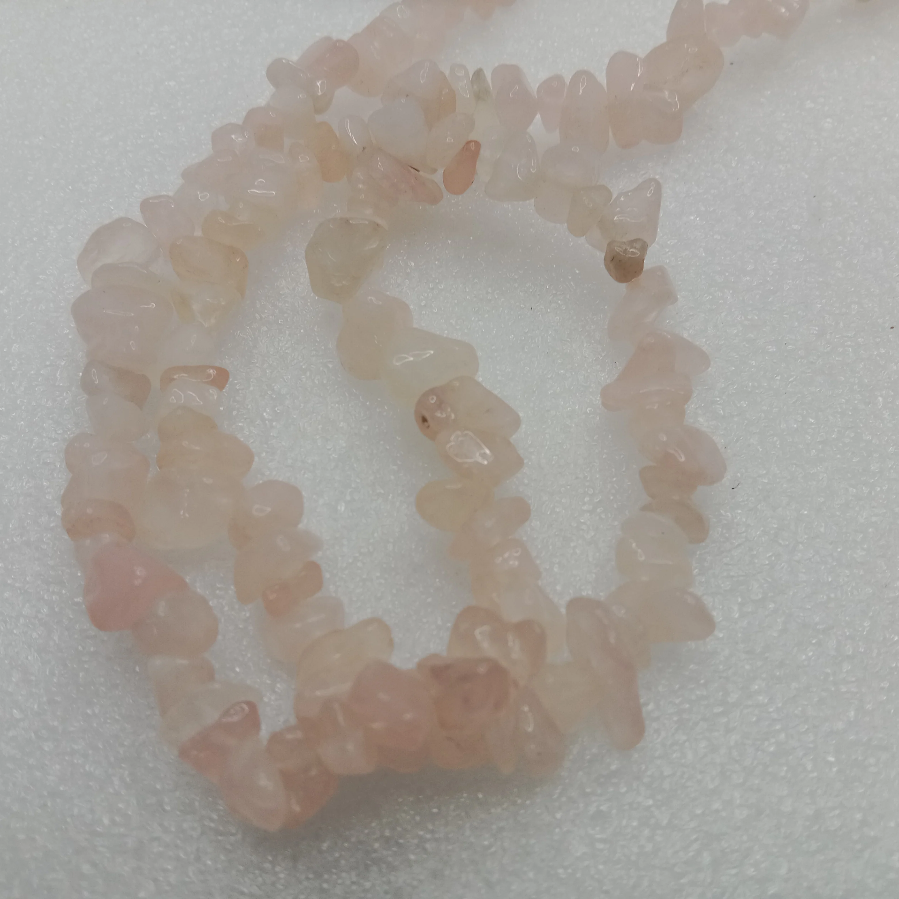 Rose cut Uncut stone beads 1 string