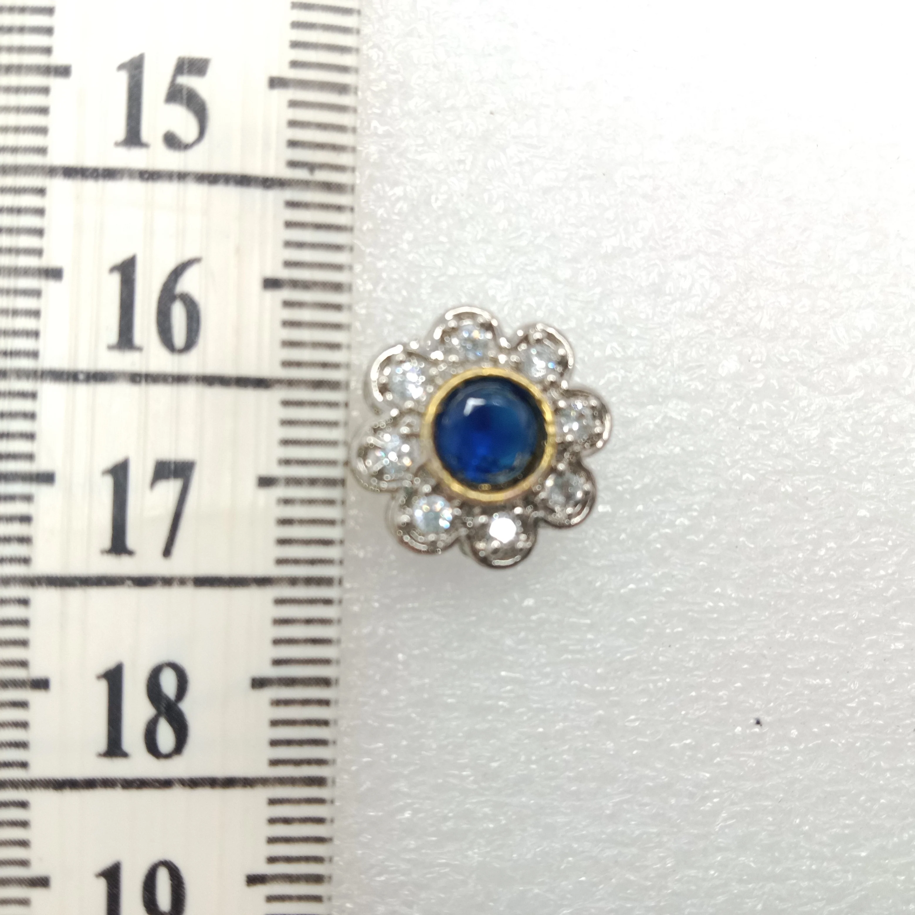 Dark blue (10pcs) high quality AD connectors 15mm(2cm )