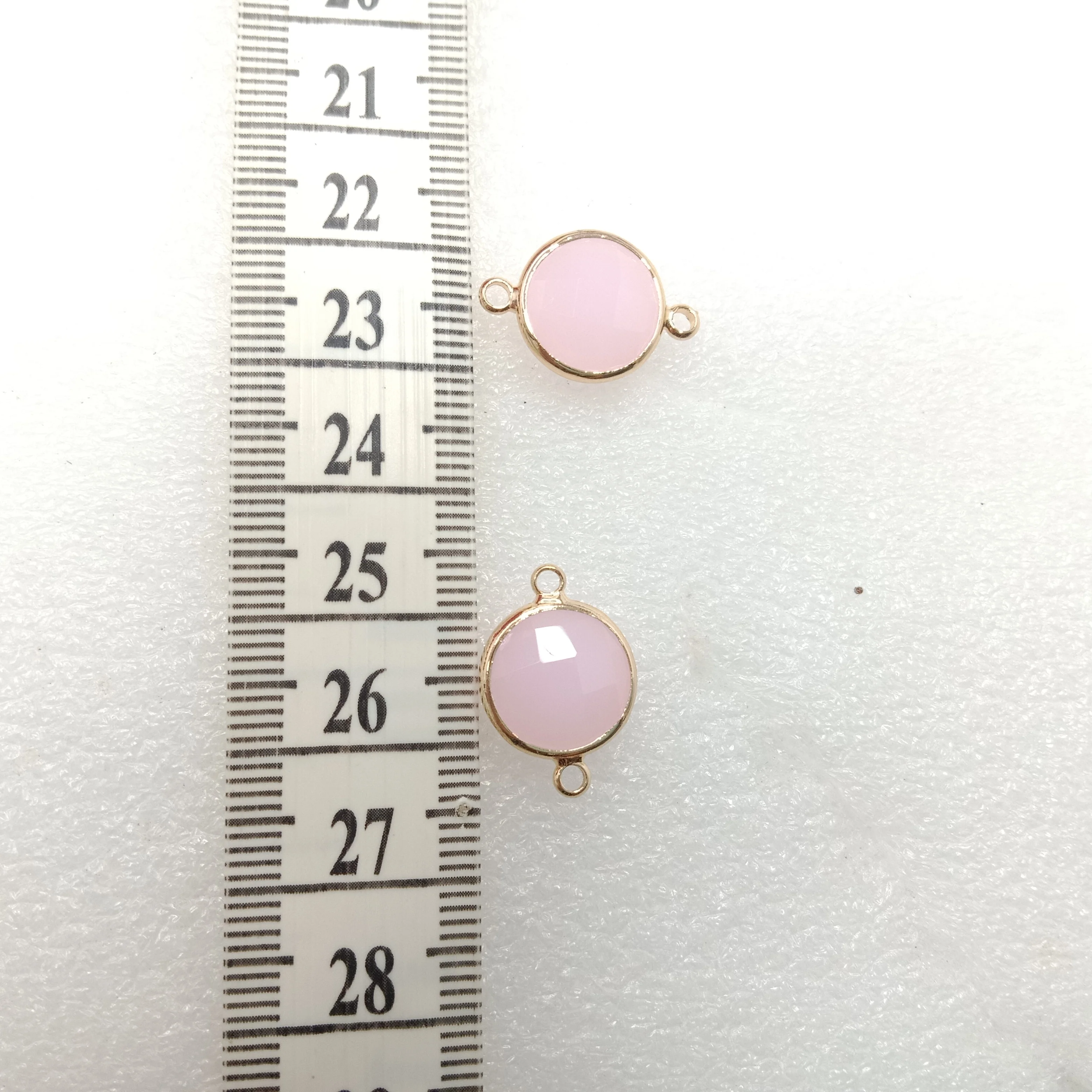 Light pink (10pcs) high quality fancy jewellery connectors 18mm(2cm )