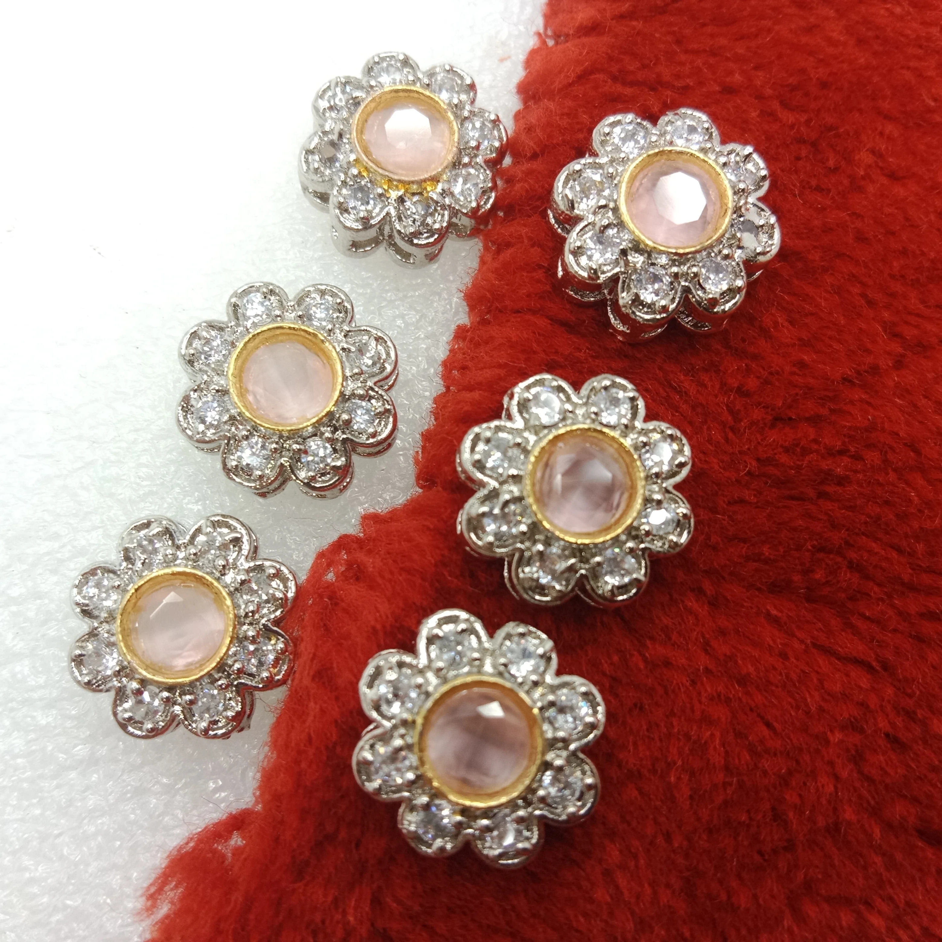 Cream (10pcs) high quality AD connectors 15mm(2cm )