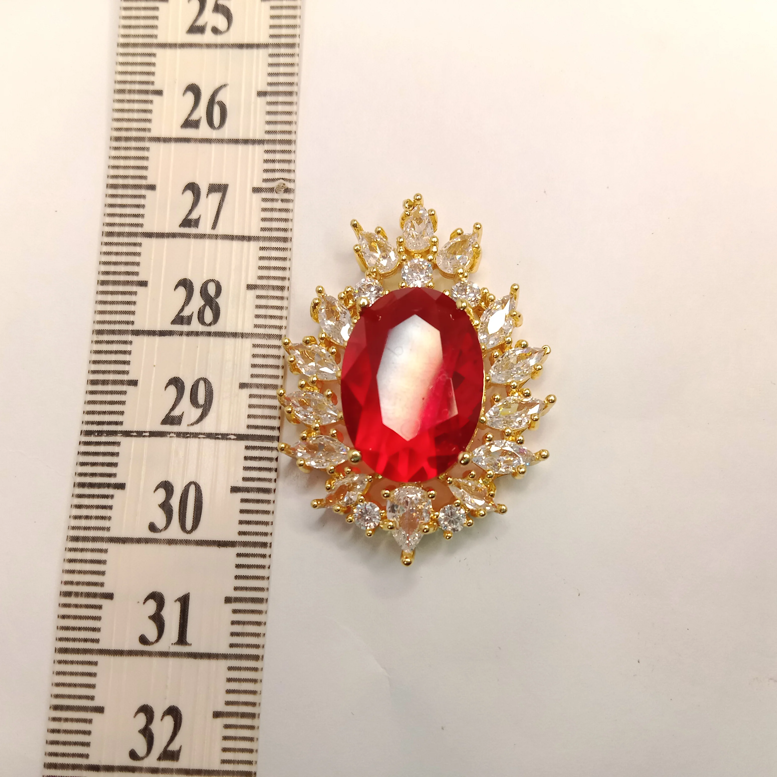 High quality red colour AD connectors 35mm(2pcs)