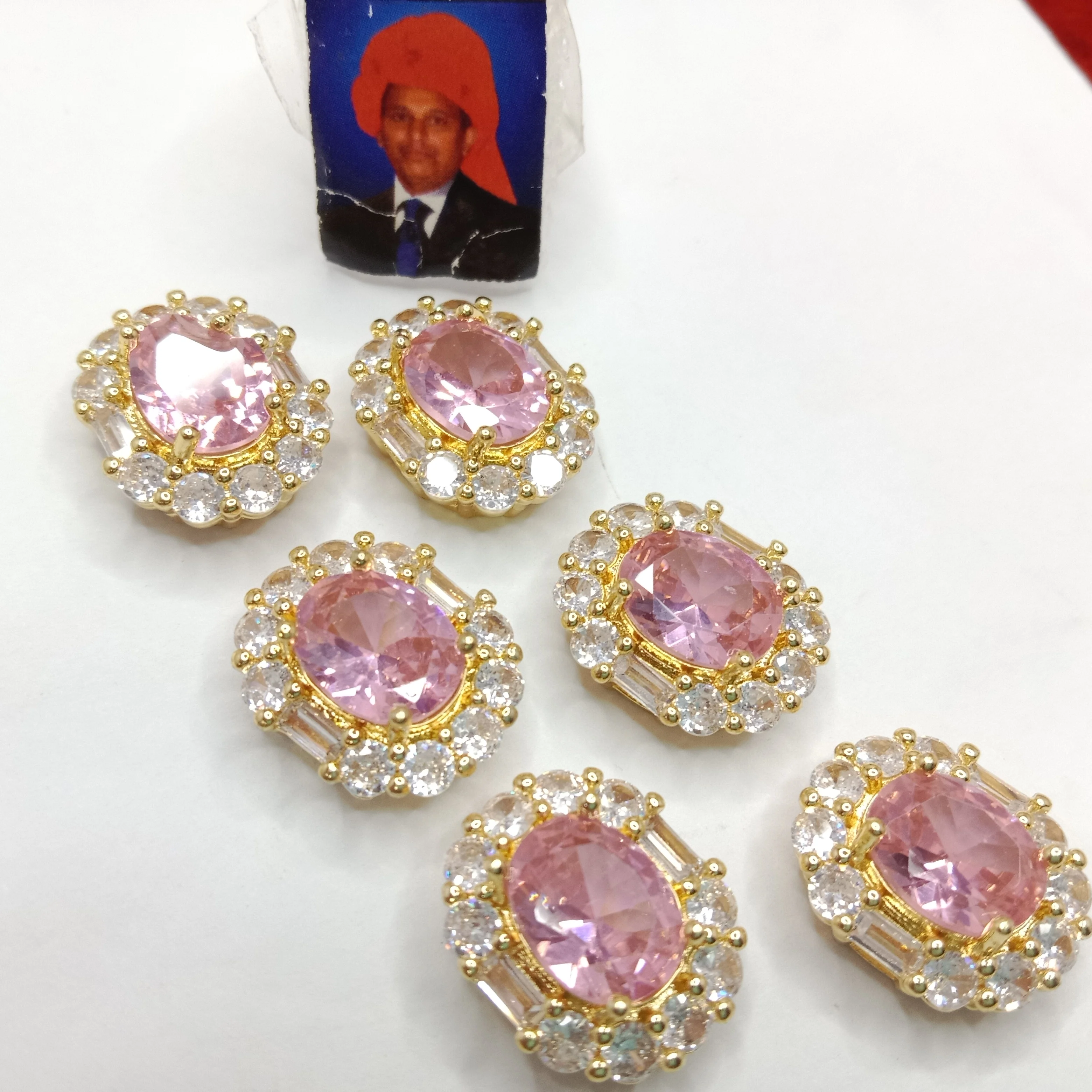 Pink (6pcs) high quality AD connectors 18mm (1 inches)
