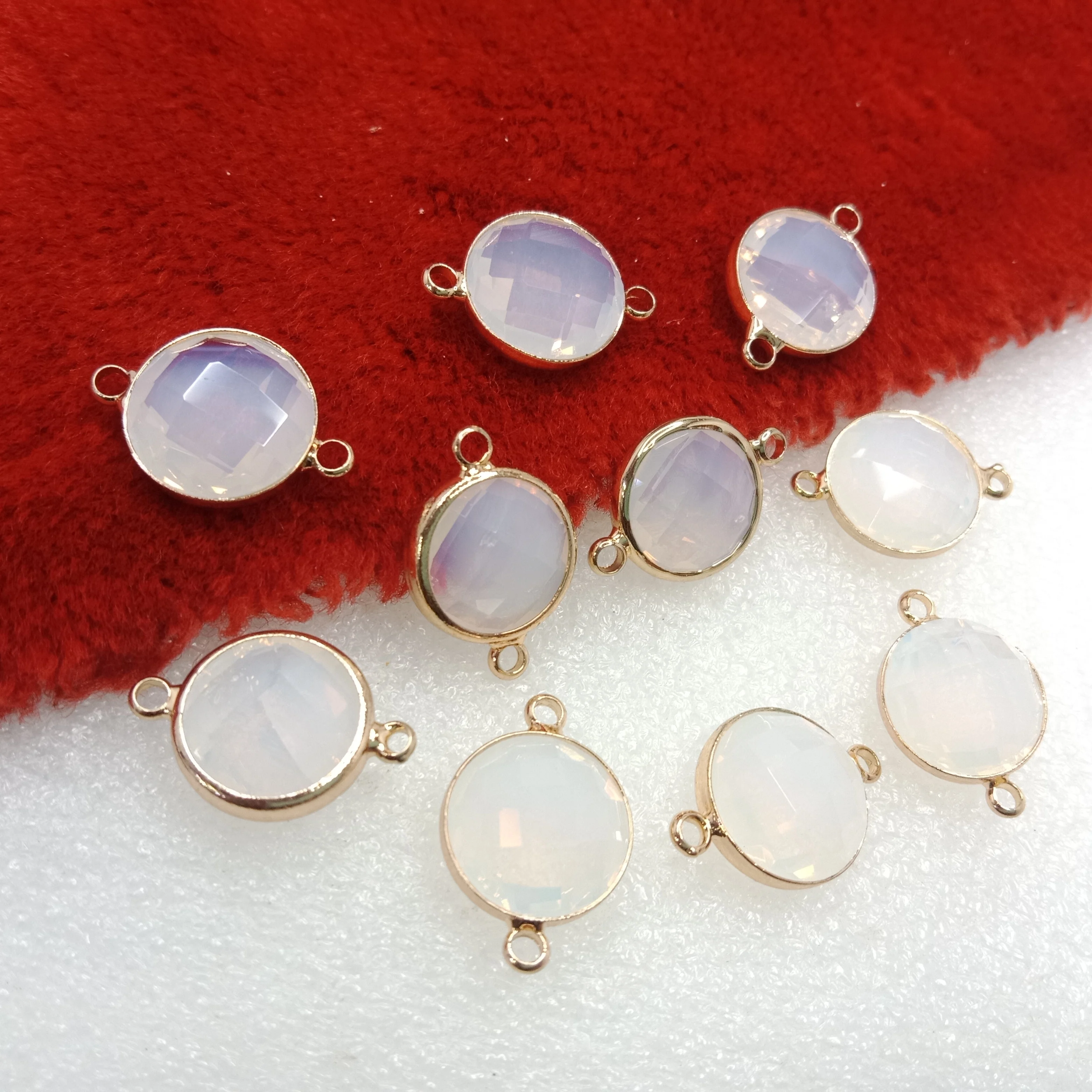 White (10pcs) high quality fancy jewellery connectors 18mm(2cm )
