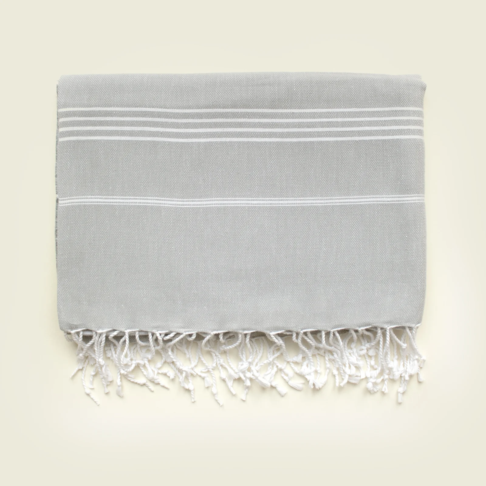 PICKIE Light Grey XXL - Gro?e Bio-Baumwolldecke