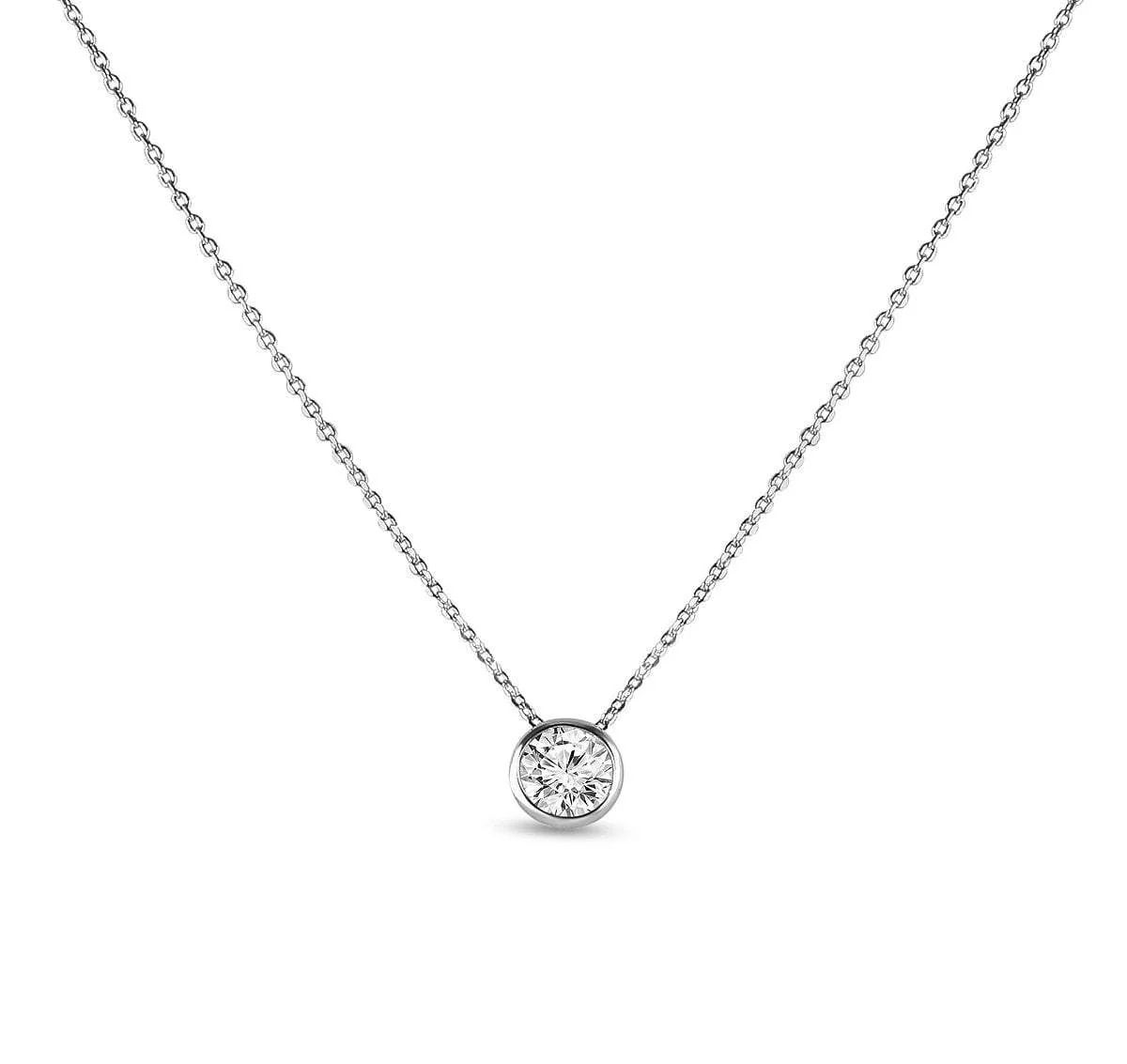 Aspen simulated Diamond Pendant
