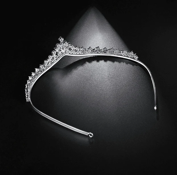 Alicia Simulated Diamond Tiara