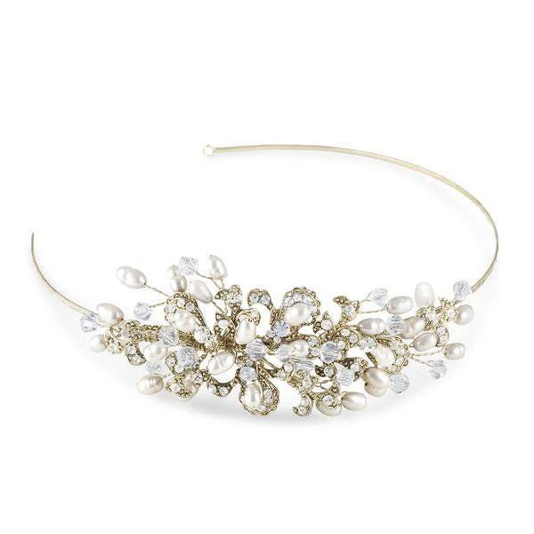 Kensington Side Headband Gold