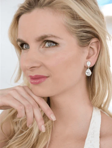 Amalia Cubic Zirconia Wedding Earrings | Best Seller!
