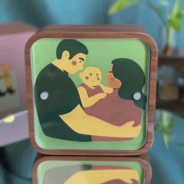 Naomi - Custom Song Music Box with Photo Frame