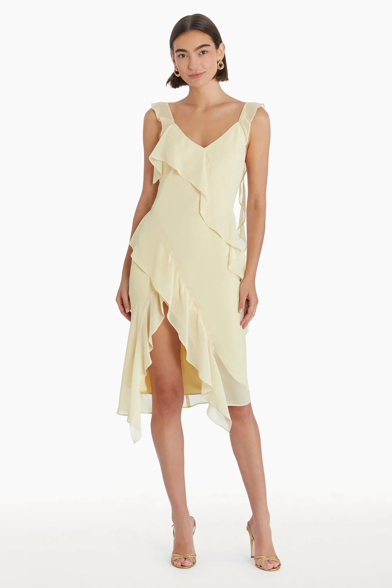 Run To The Top Maxi Dress Yellow