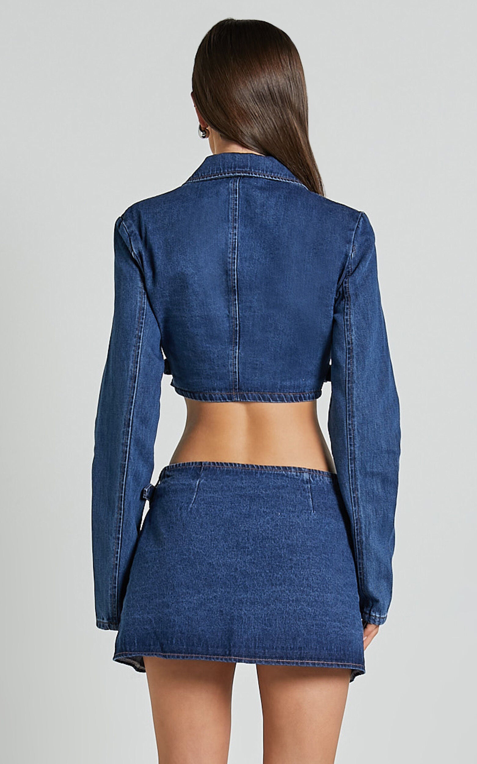 Lioness - Anja Crop in Dark Denim