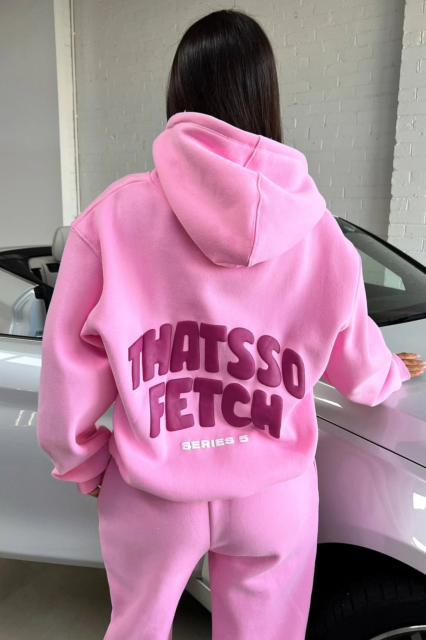 Series 5 Hoodie - Pink/Burgundy
