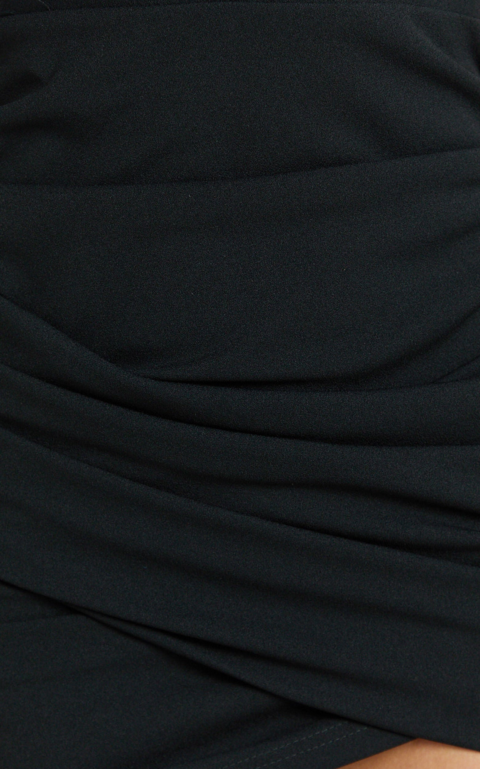 Giovanna Mini Dress - Halter Low Back Dress in Black