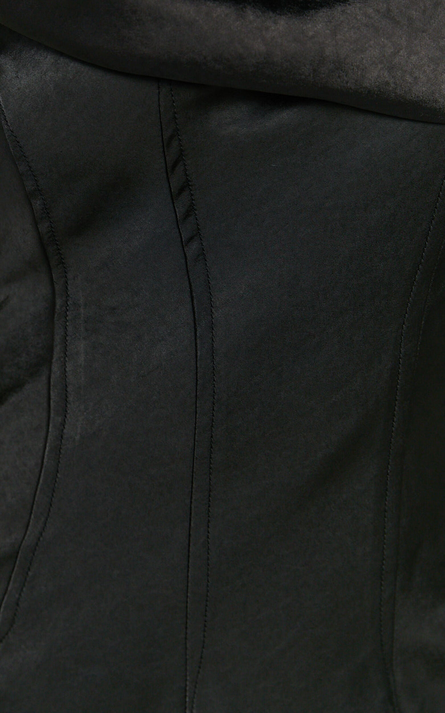 Viviana Maxi Dress - Halter Off Shoulder Thigh Split Dress in Black