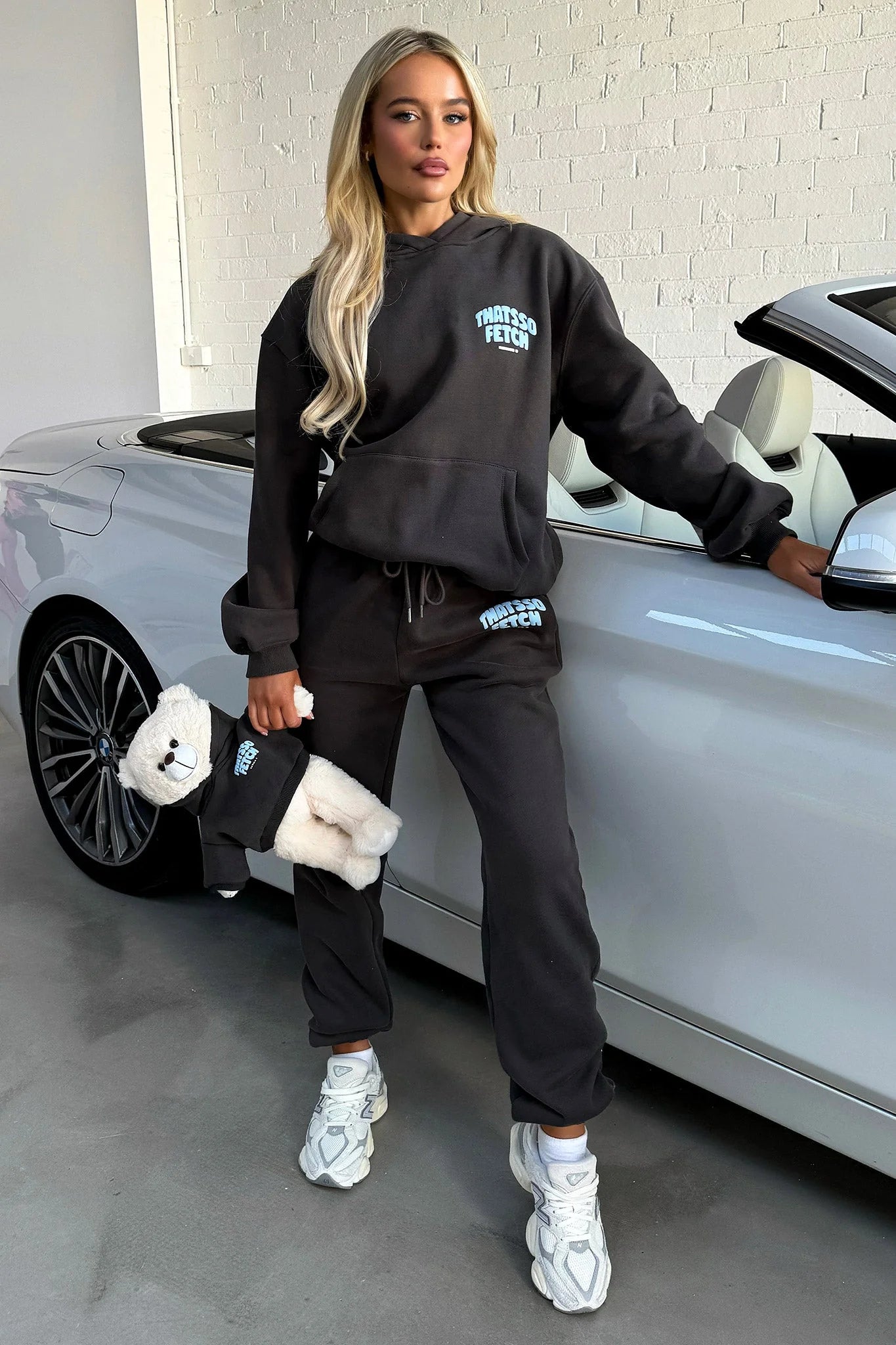 Series 5 Hoodie - Charcoal/Blue