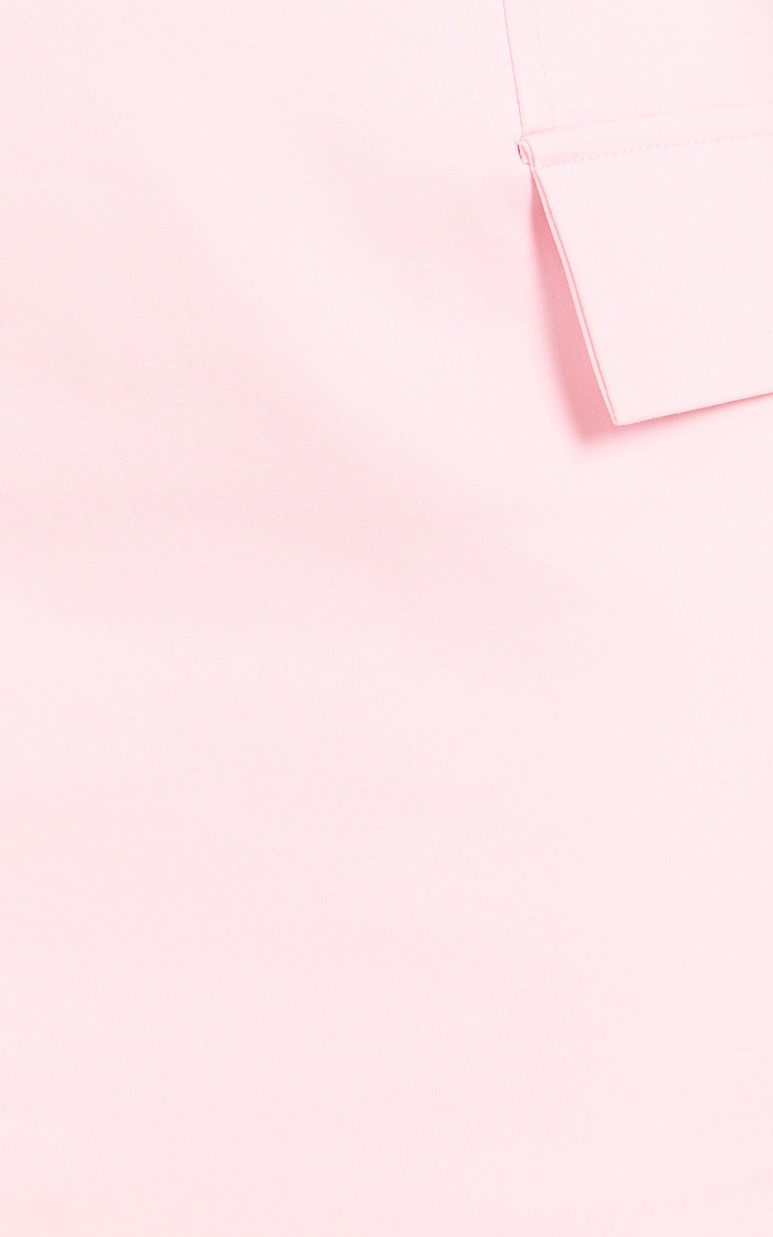 Florence Mini Skirt - Faux Pocket A Line Skirt in Pale Pink