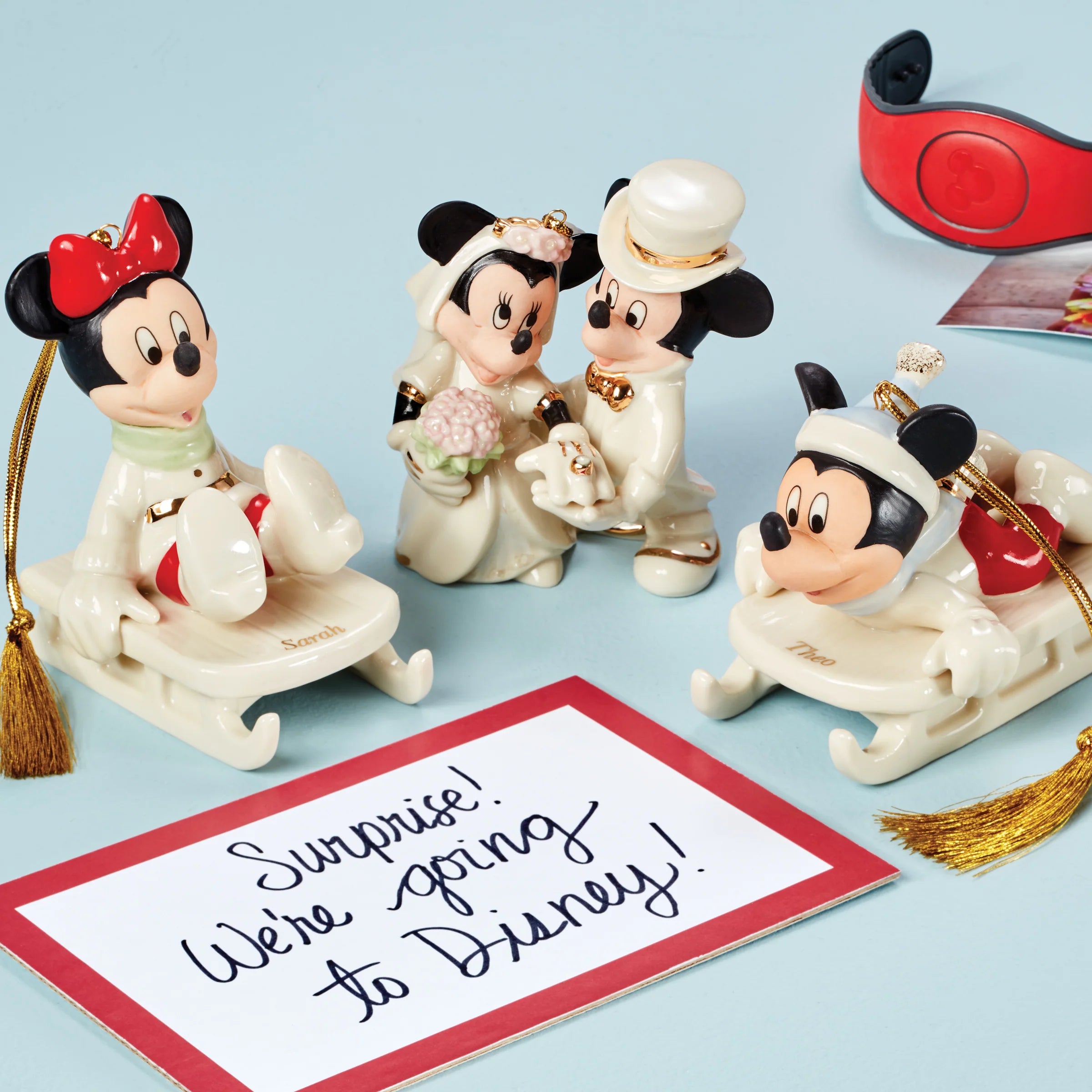 Minnie's Dream Wedding Ornament