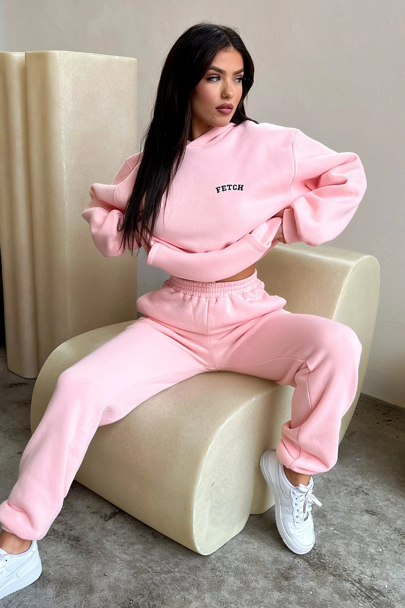 Fetch University Hoodie - Pink