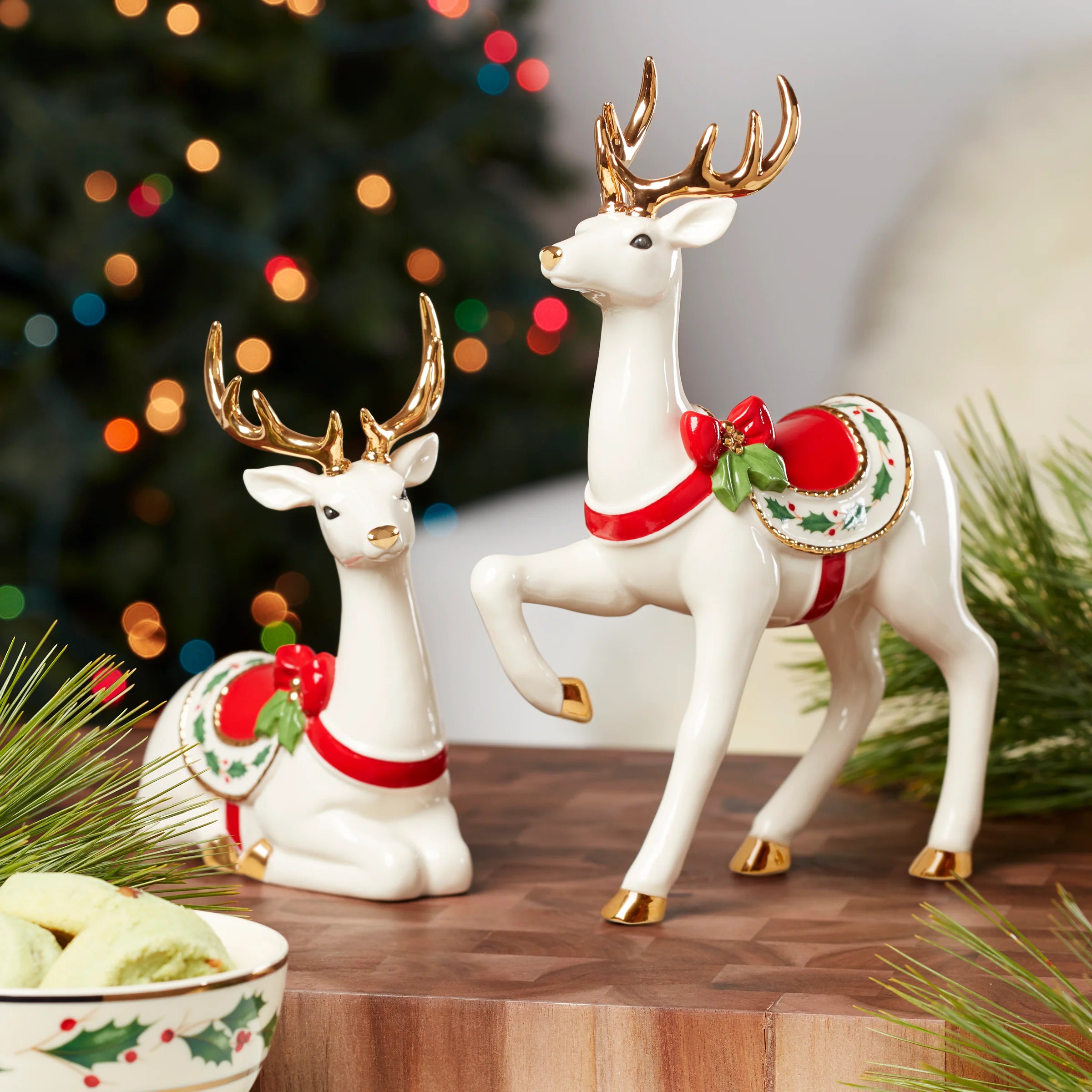 Laying Reindeer Figurine