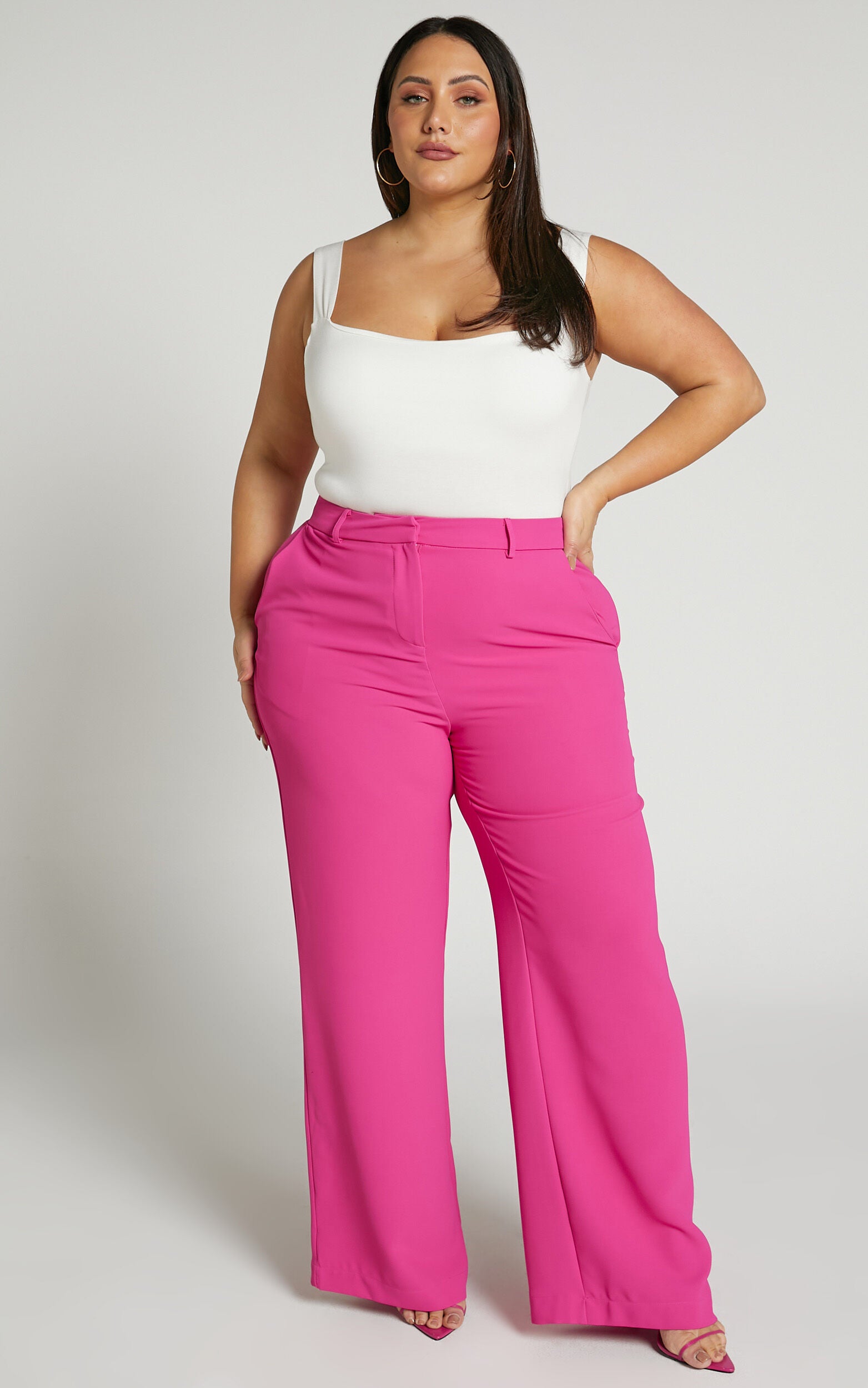 Off My Back Bodysuit - Square Neck Bodysuit in White