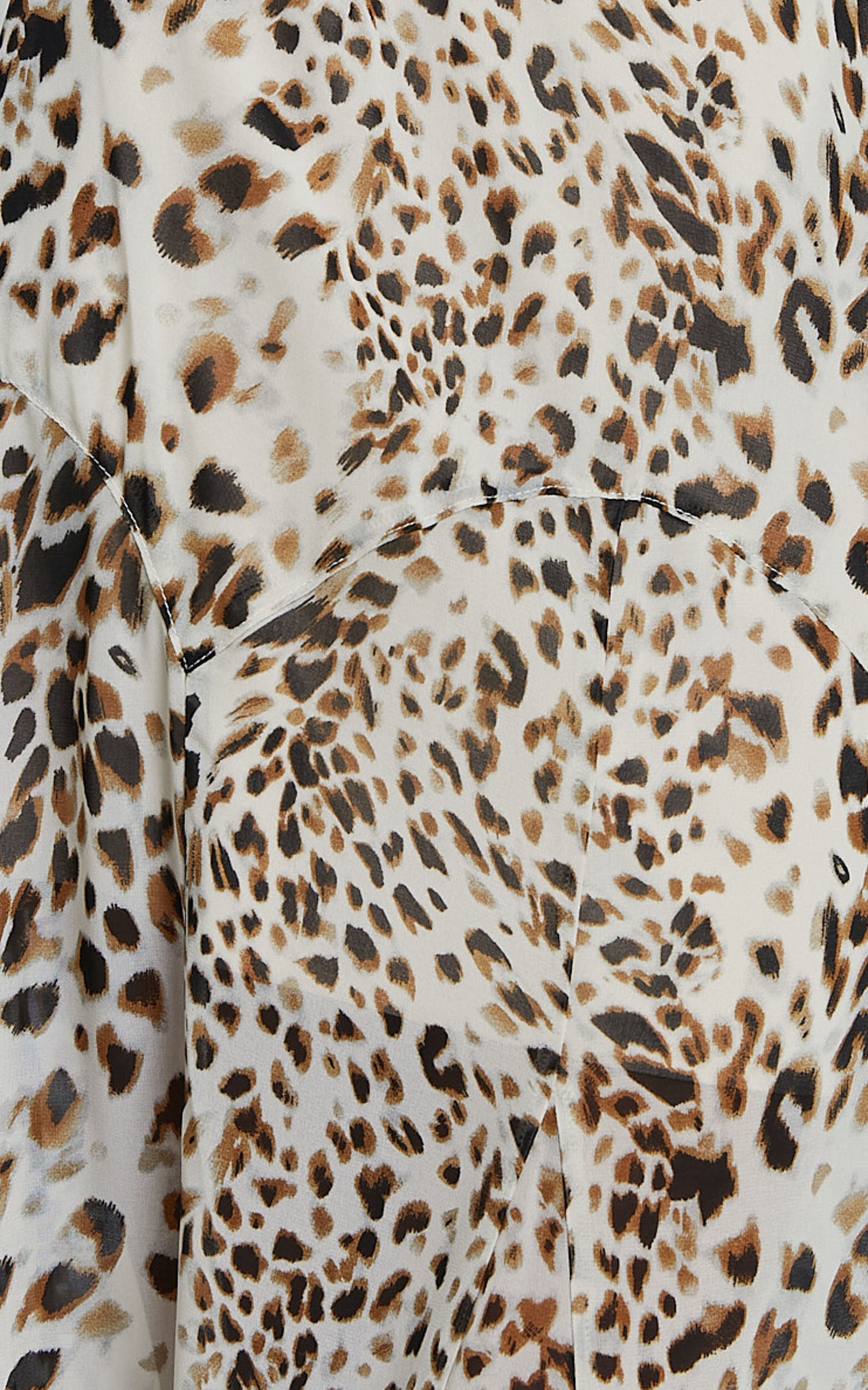 RIVA MAXI SKIRT - HIGH WAISTED FLARE SKIRT in Animal Print